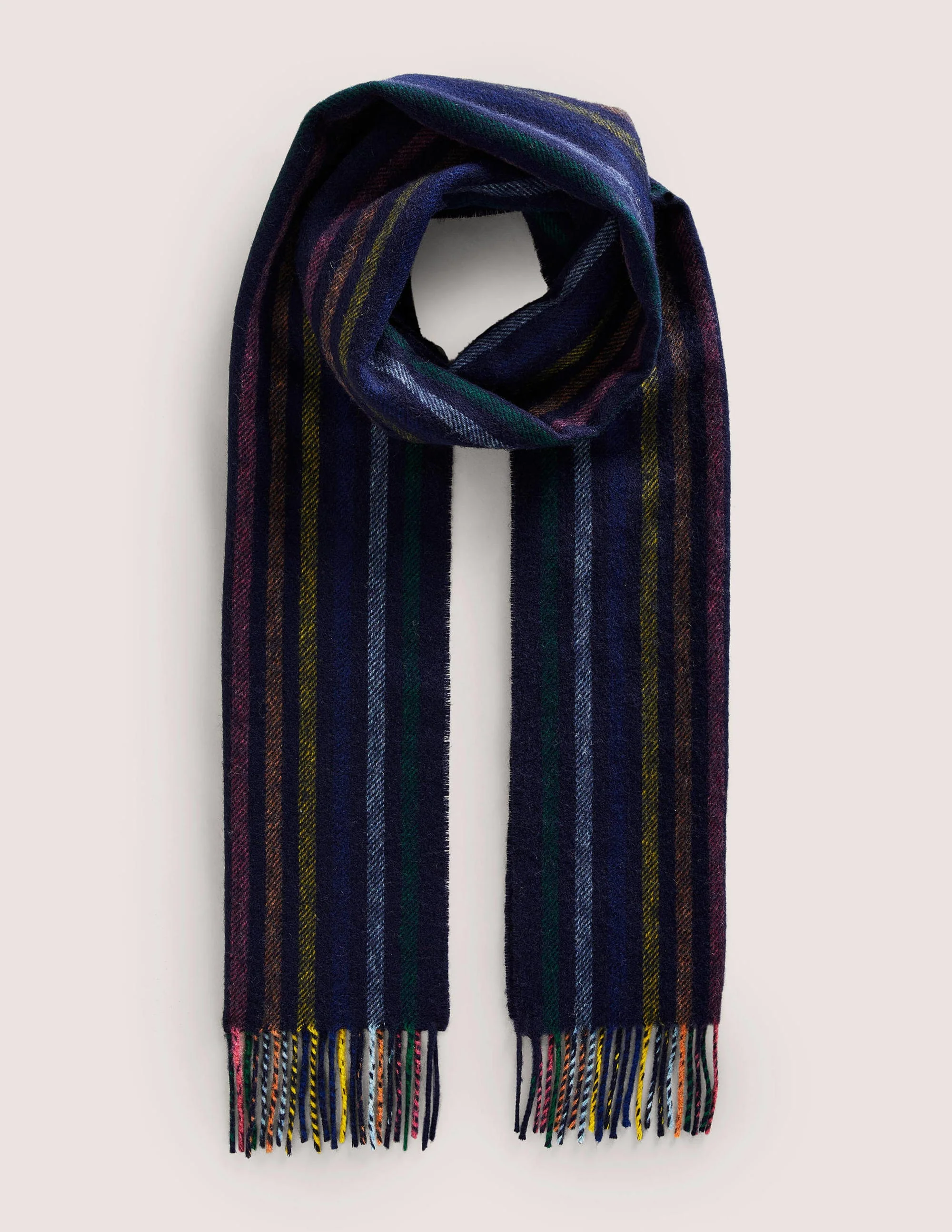 Woven Scarf-Multi Stripe