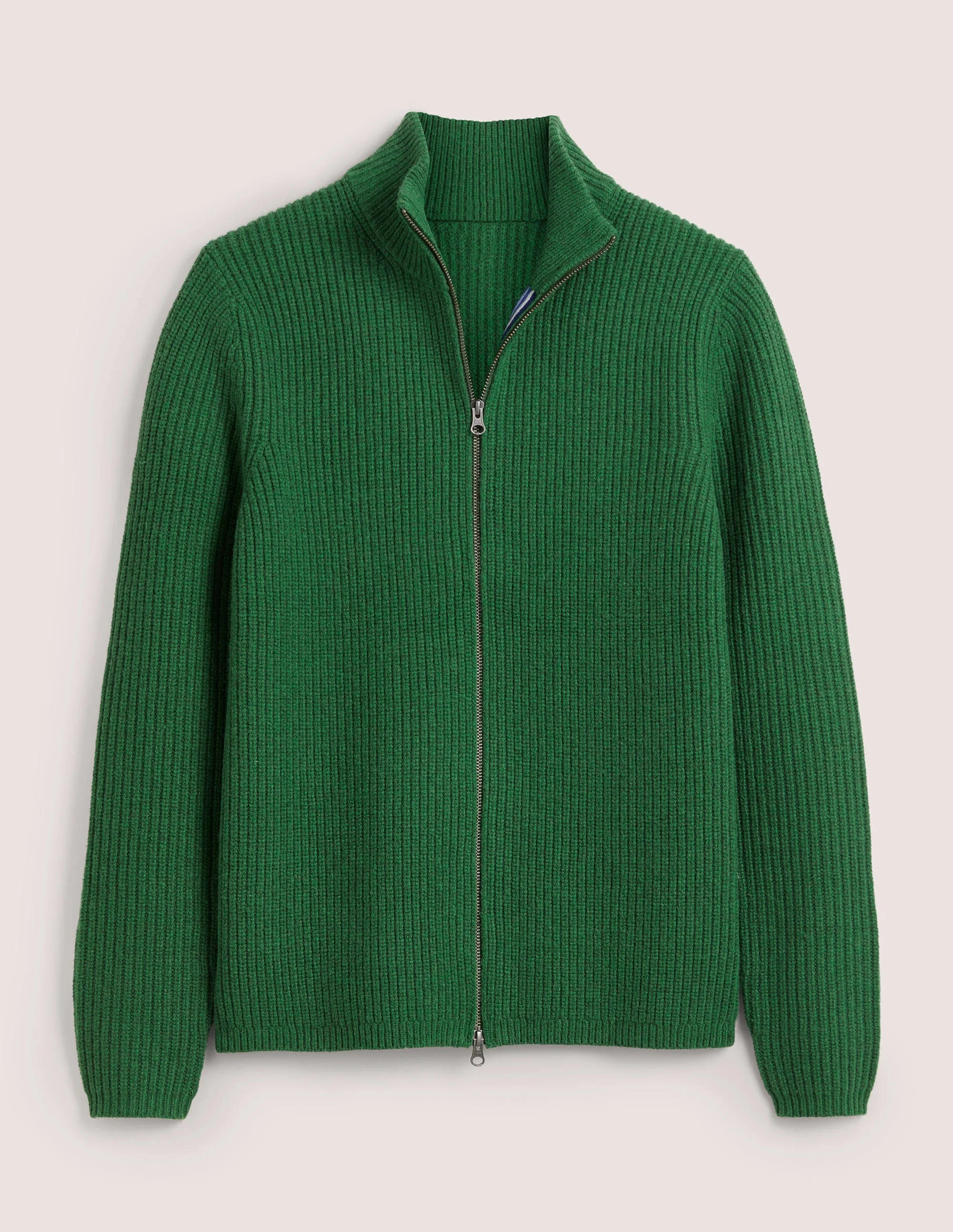 Zip through Cardigan-Highland Green - Image 6