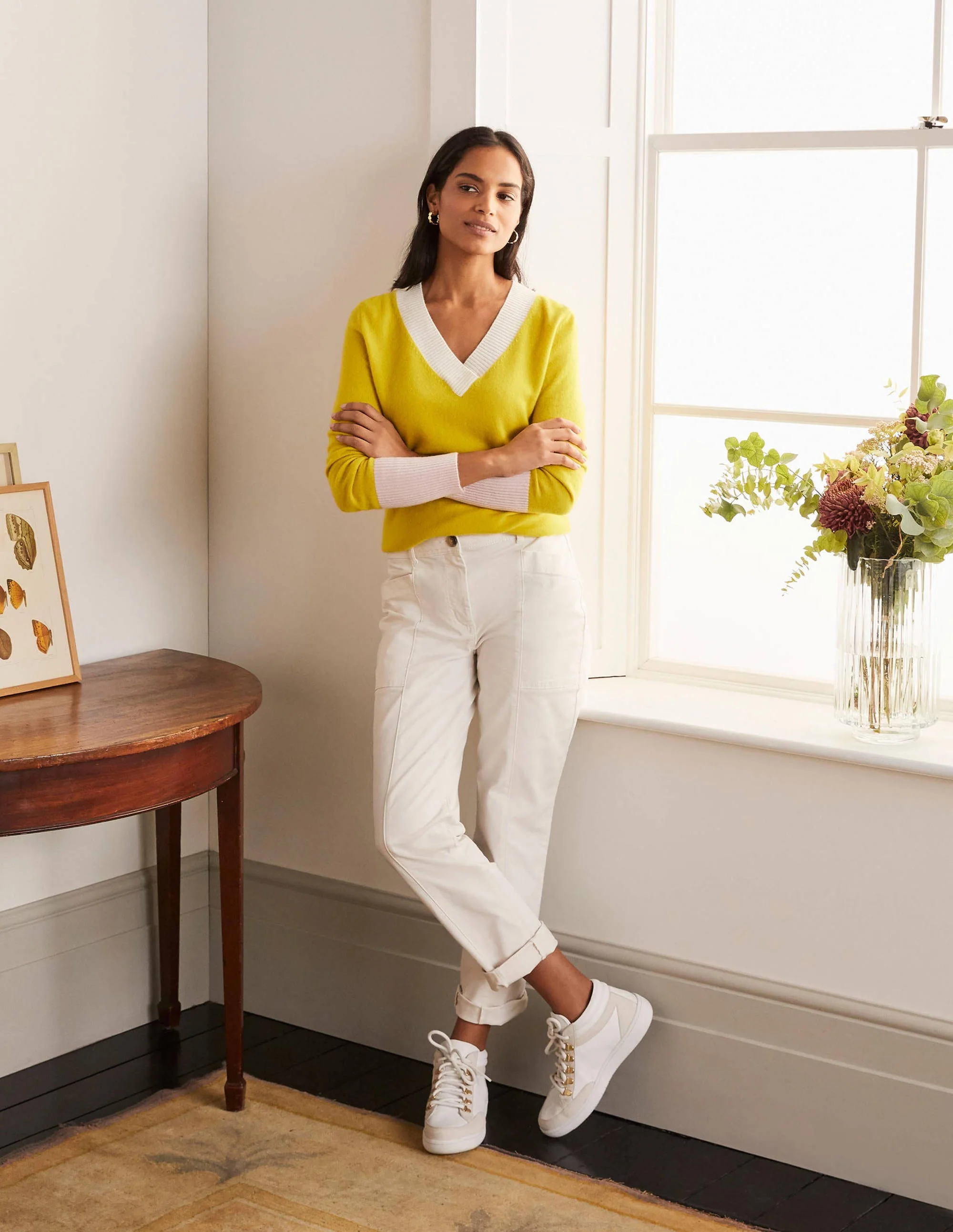 Abingdon Pants-Ecru - Image 4