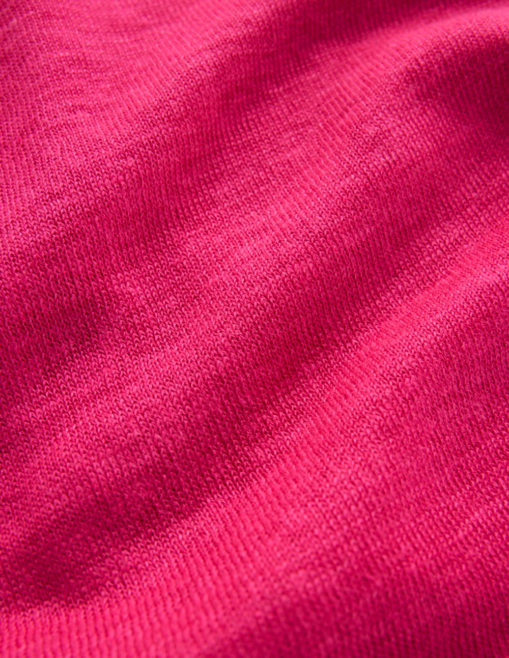 Agnes Linen Button T-Shirt-Pink Peony - Image 7