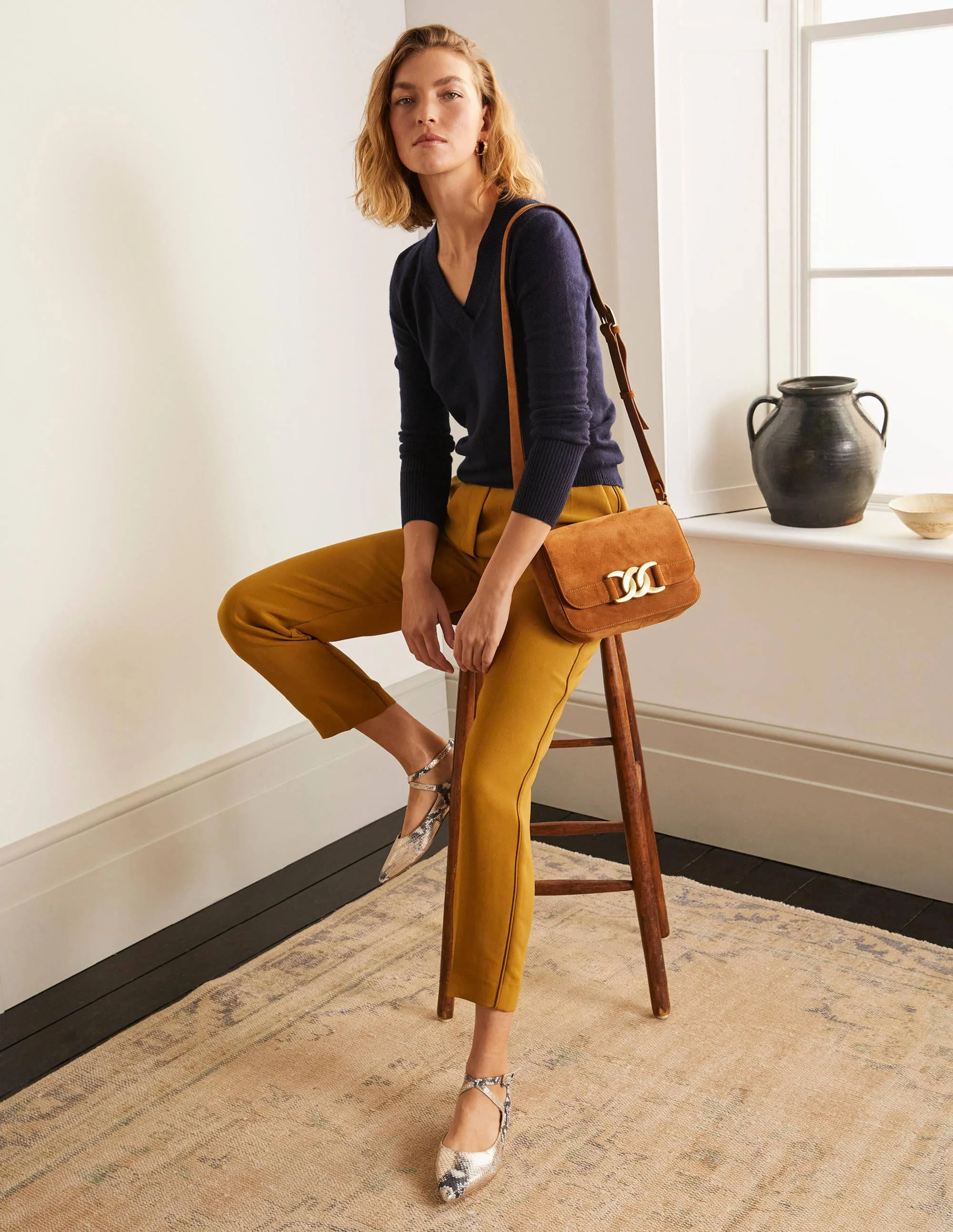 Albemarle Pull On Pants-Frankincense - Image 4