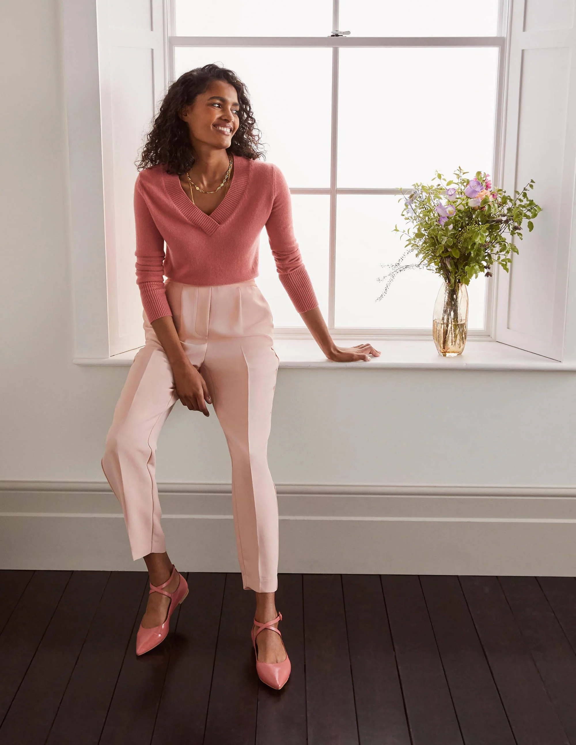 Albemarle Pull On Pants-Milkshake - Image 5