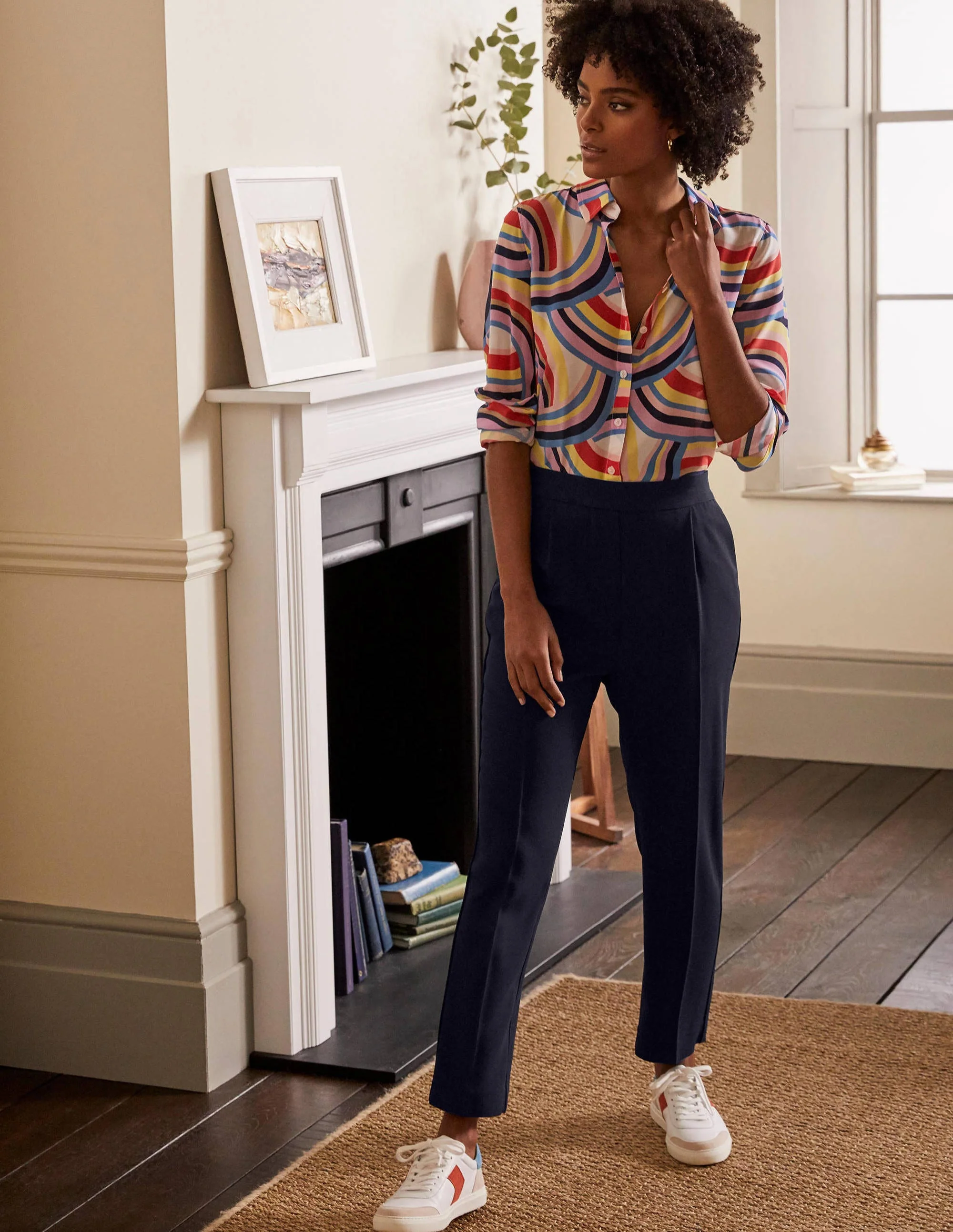 Albemarle Pull On Pants-Navy