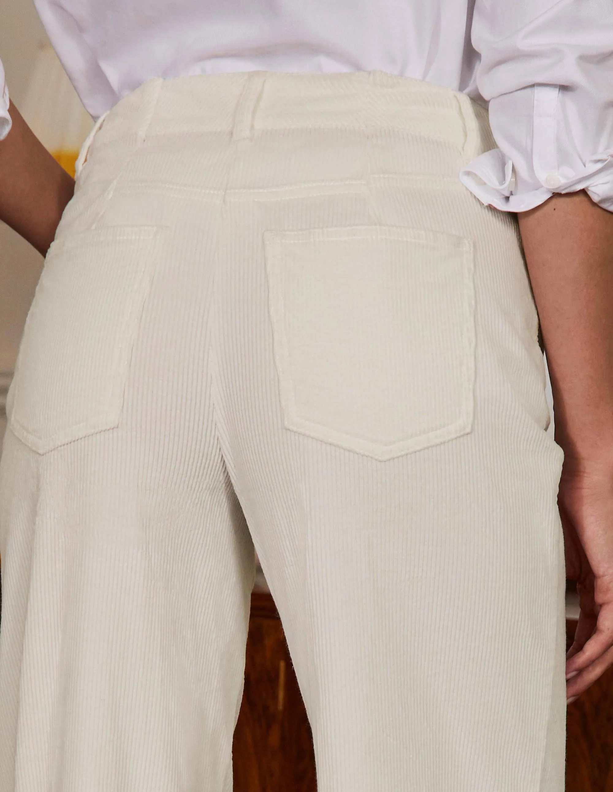 Alexia Pants-Ecru - Image 4
