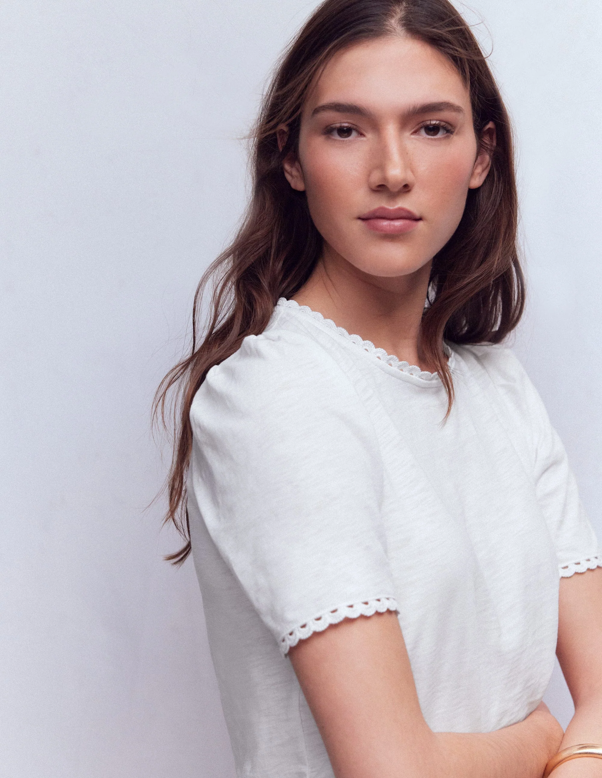 Ali Trim T-shirt-White - Image 4