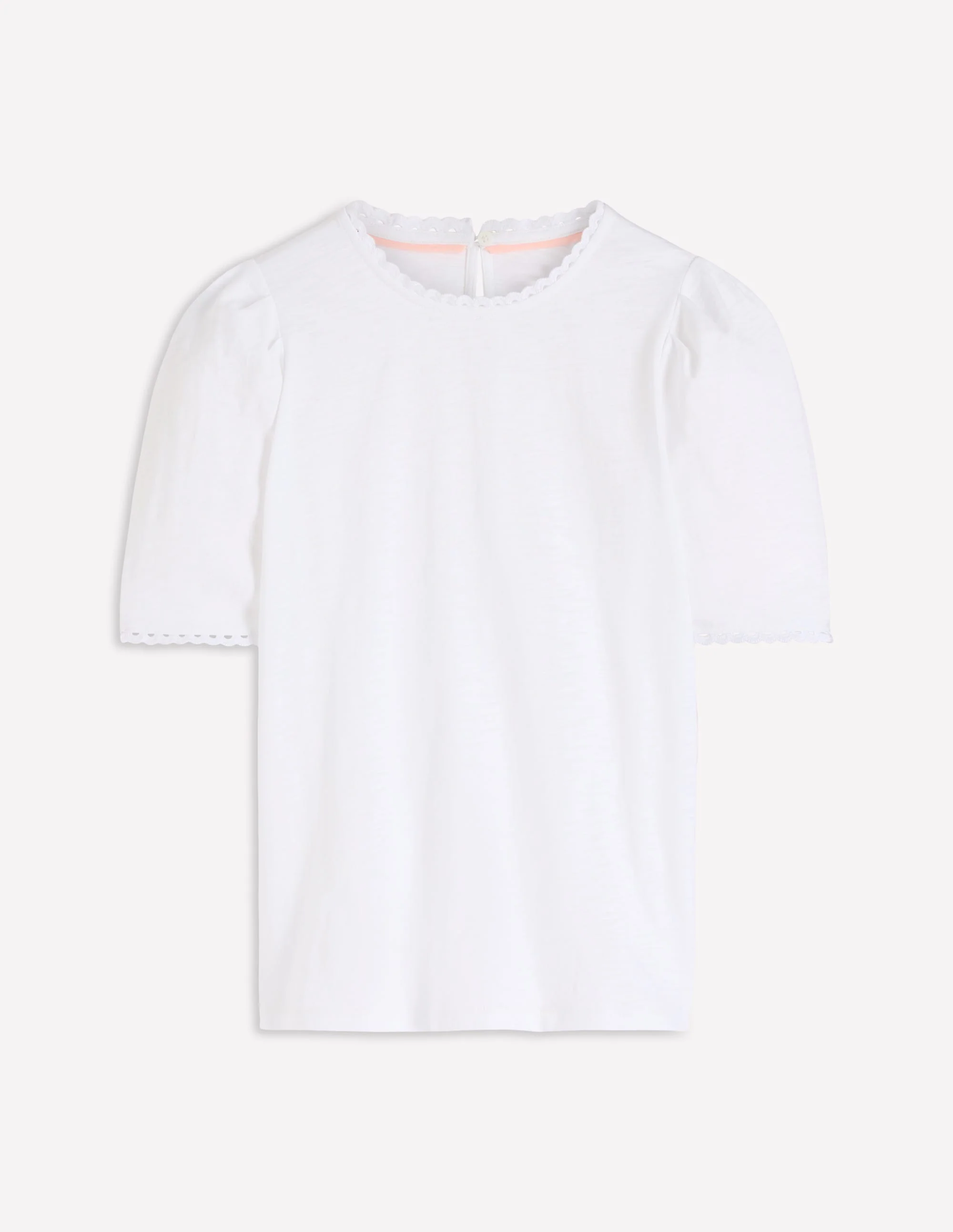 Ali Trim T-shirt-White - Image 5