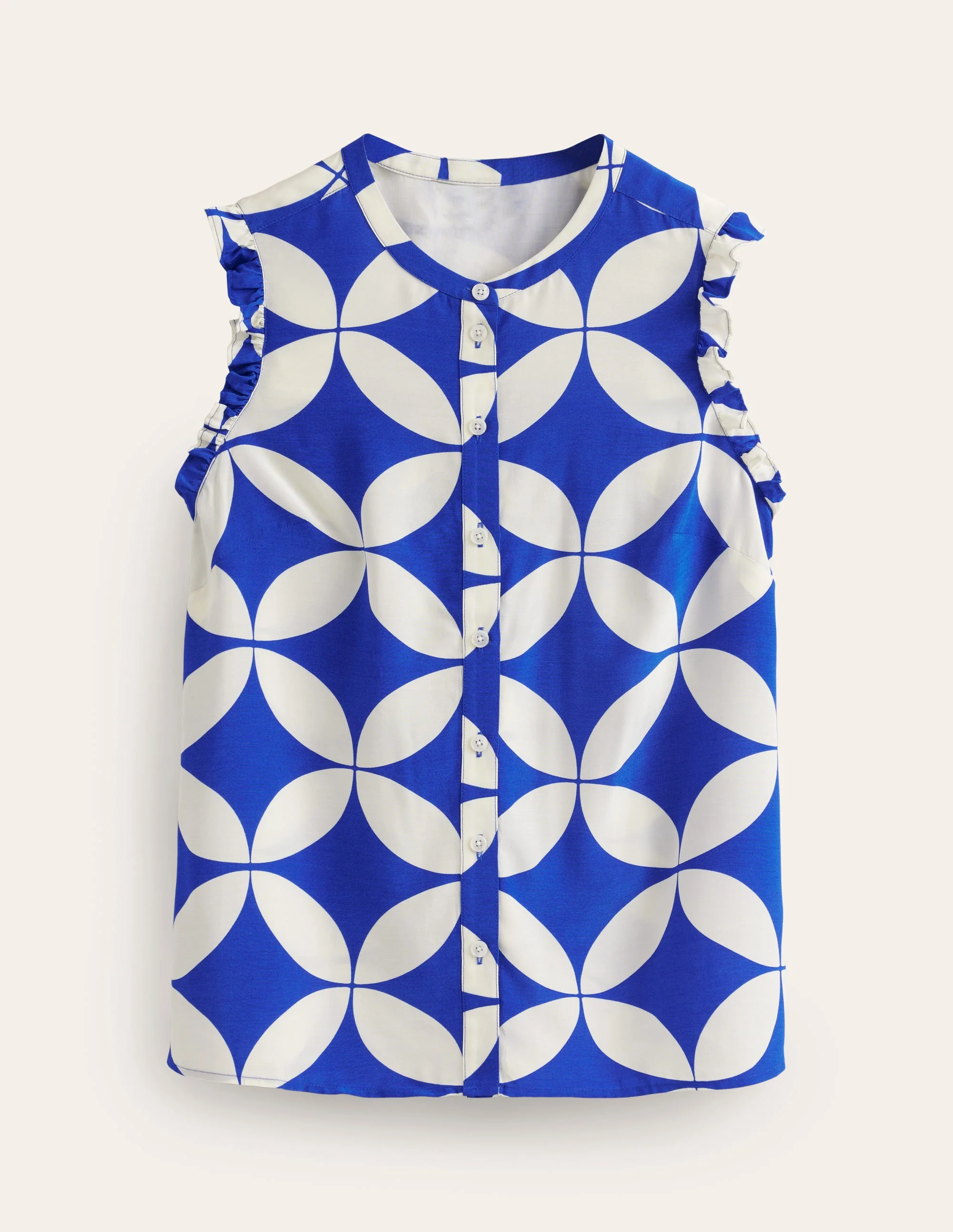 Alicia Button Down Top-Surf the Web. Diamond Terrace - Image 5