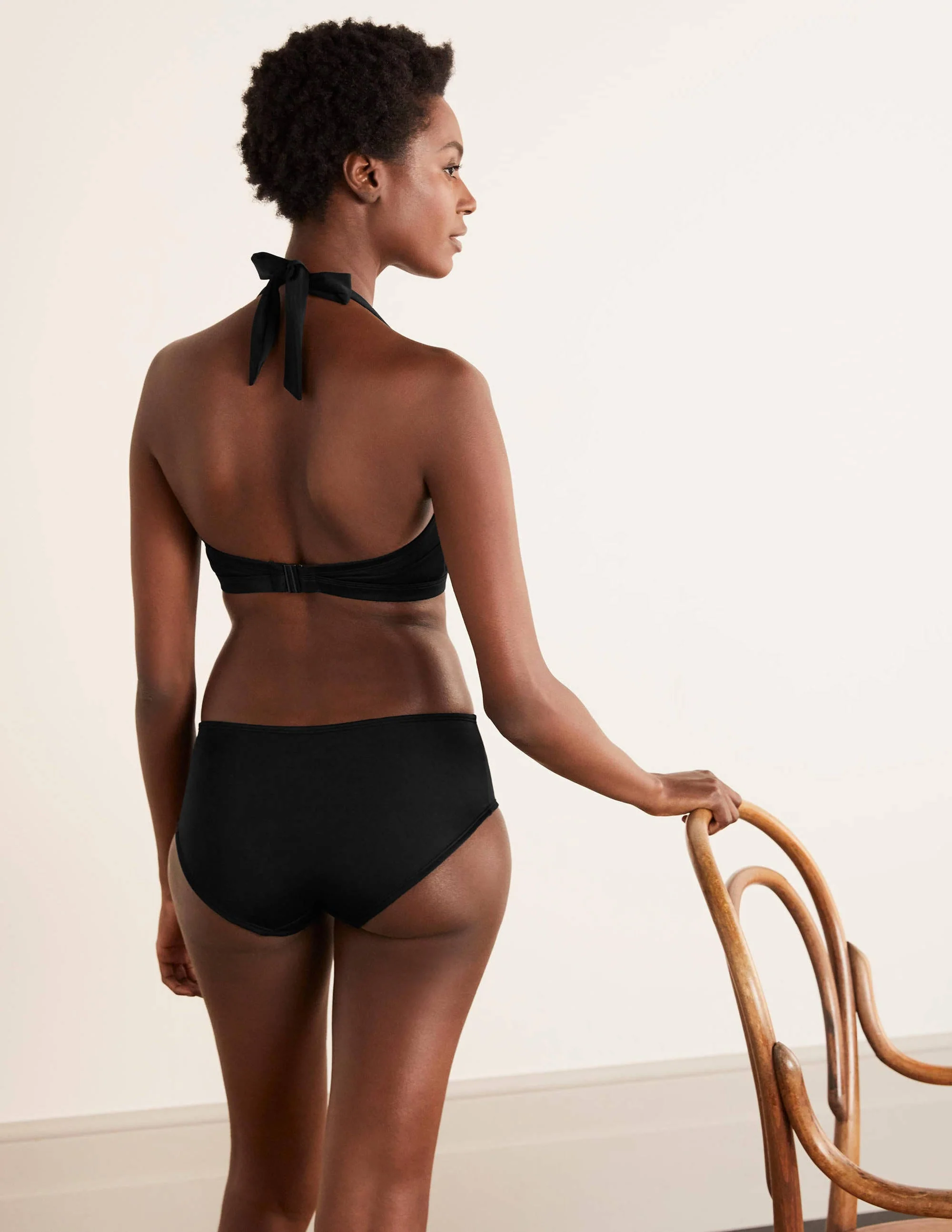 Amalfi Bikini Shorts-Black - Image 2