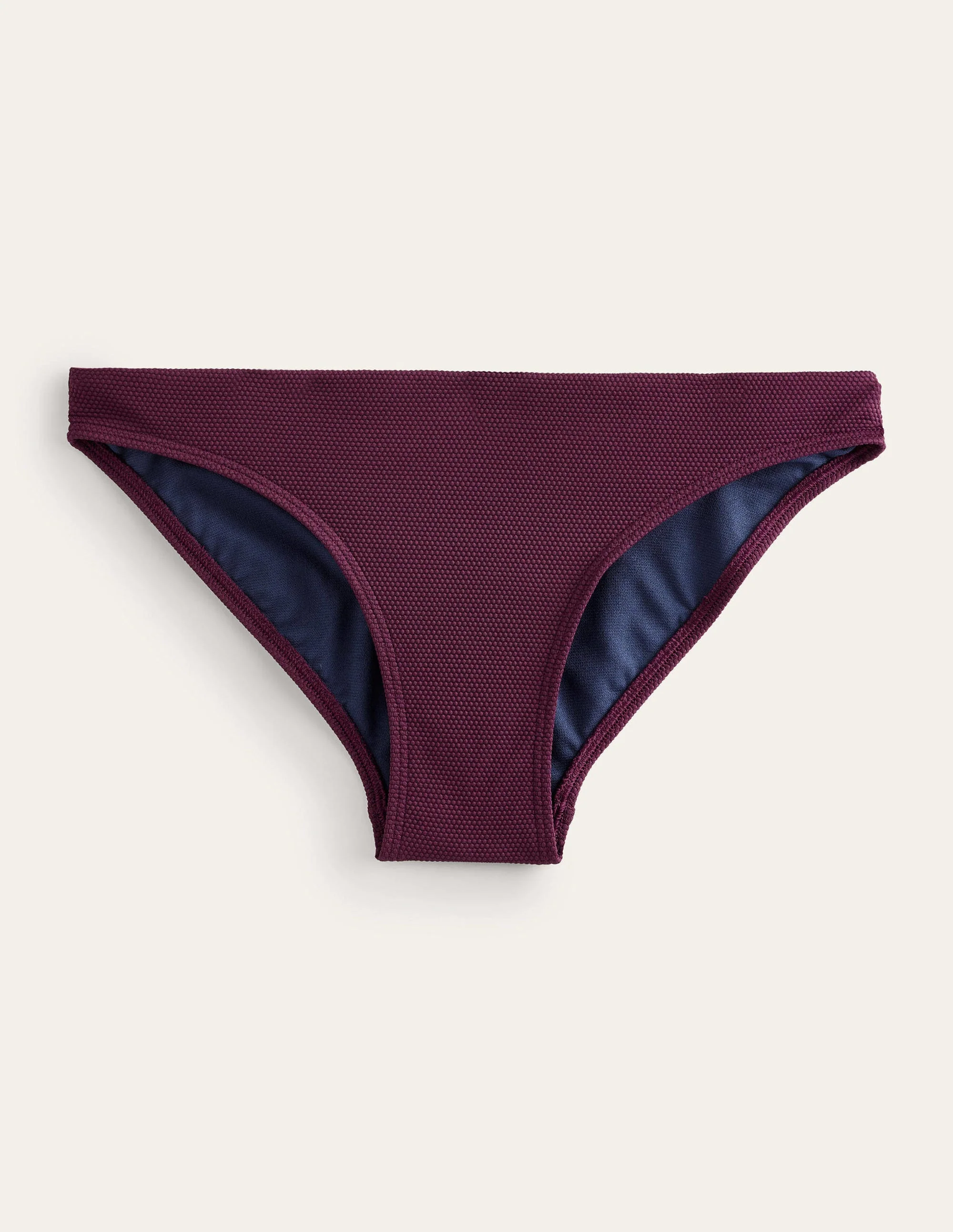Arezzo Texture Bikini Bottoms-Chockeberry Honeycomb - Image 5
