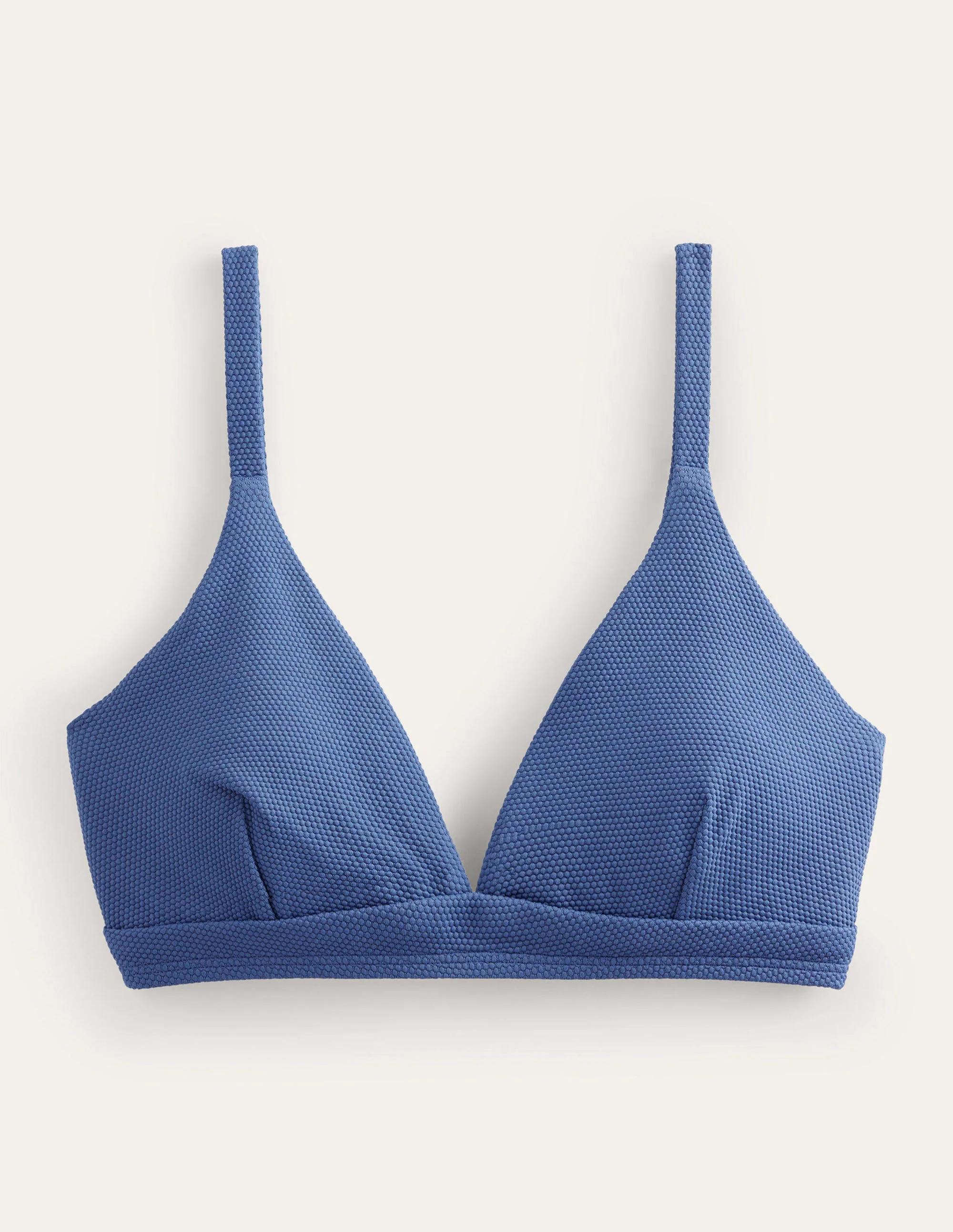 Arezzo V-neck Bikini Top-Globe Texture - Image 6