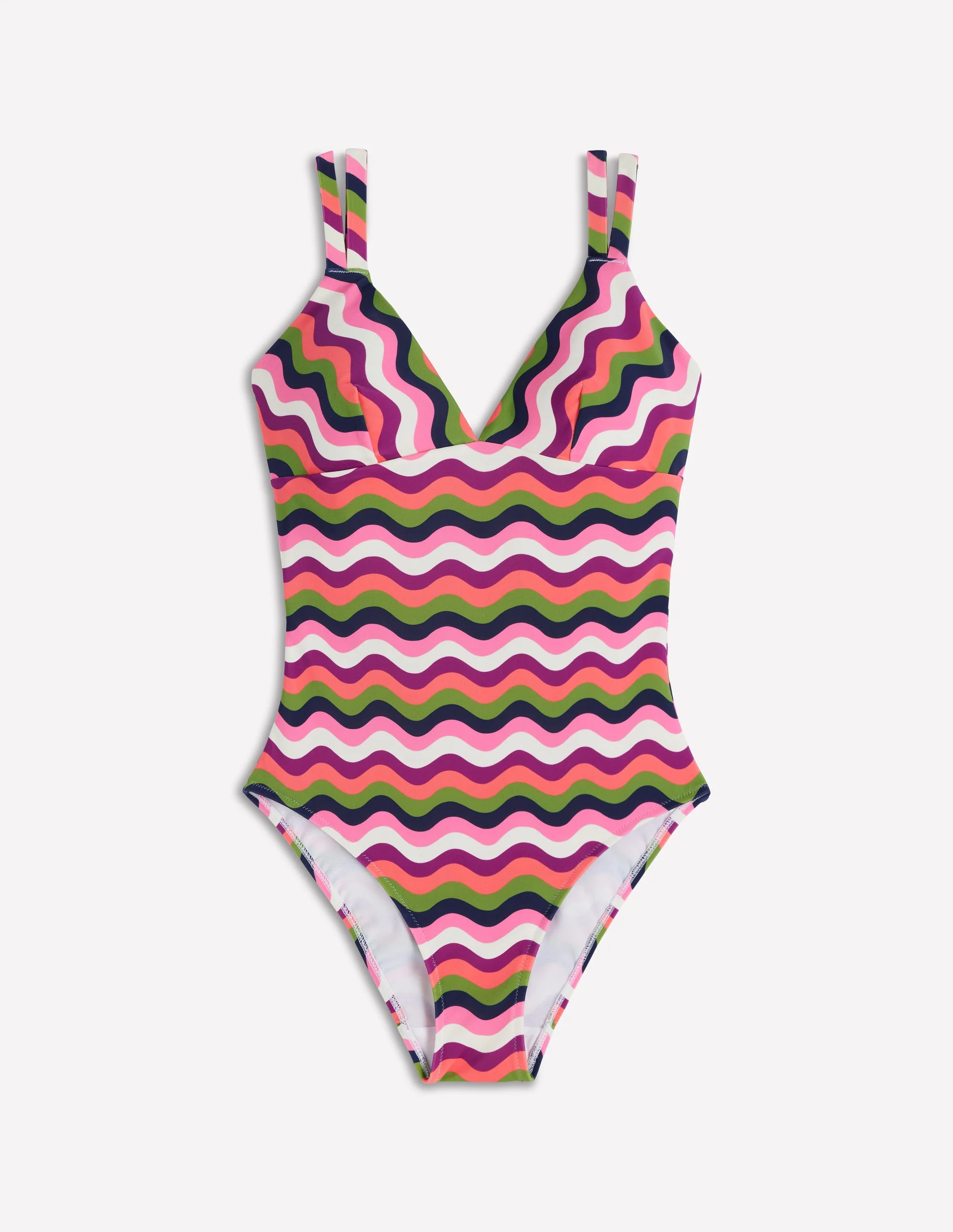 Arles Swimsuit-Multi, Wavy Stripe - Image 6