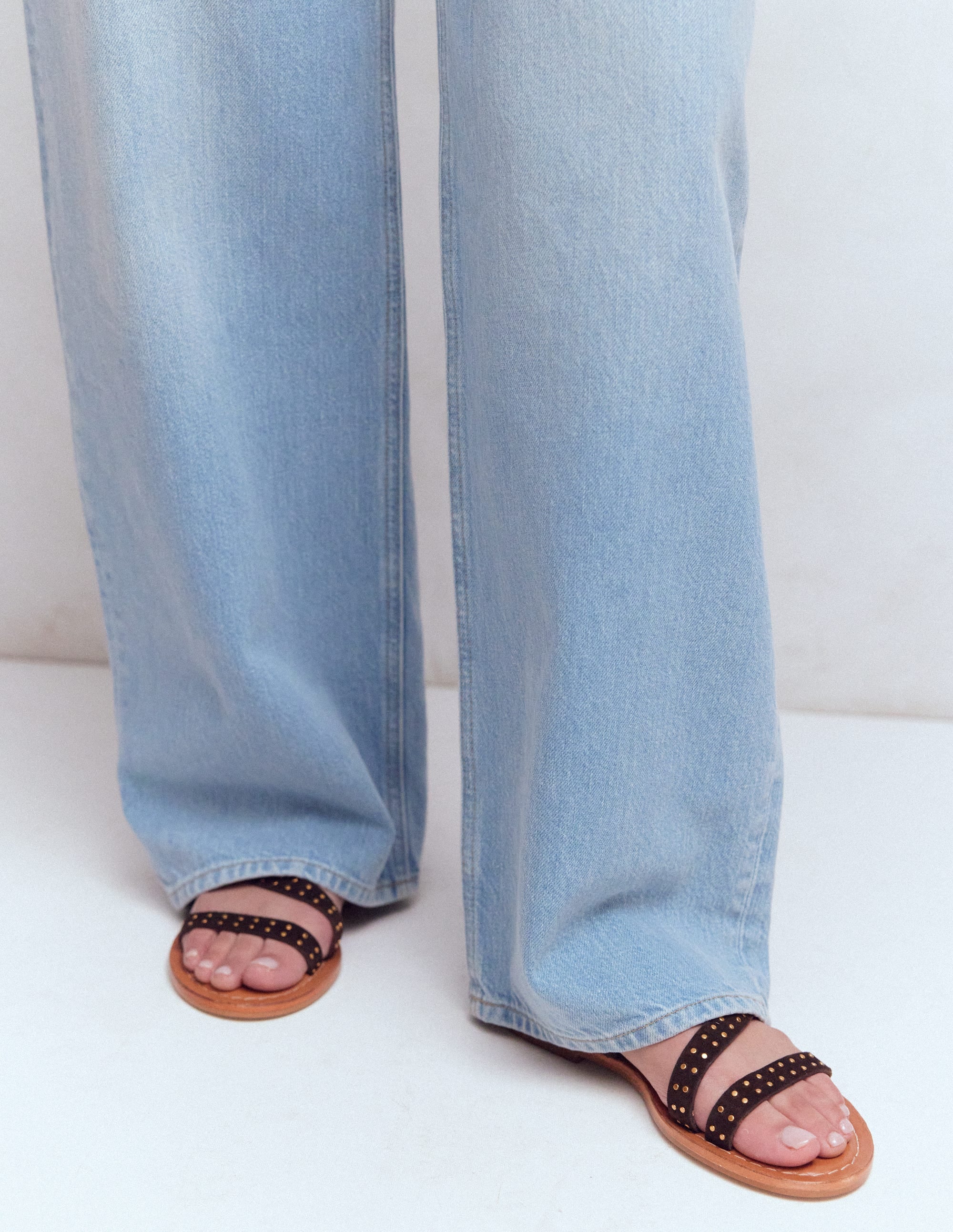Asymmetric Sandal-Bitter Chocolate - Image 2