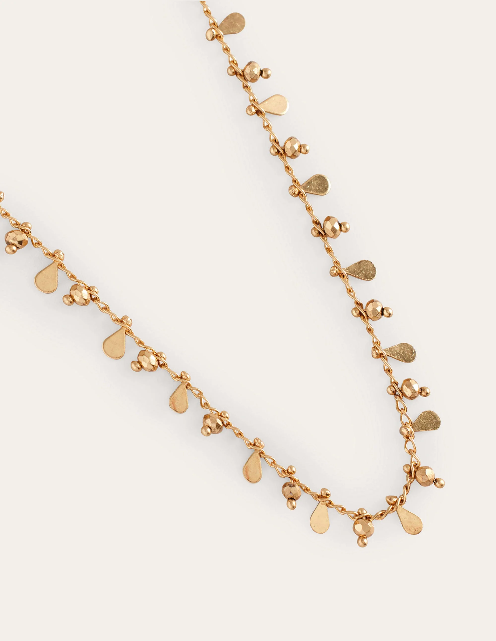 Beaded Necklace-Gold - Image 3