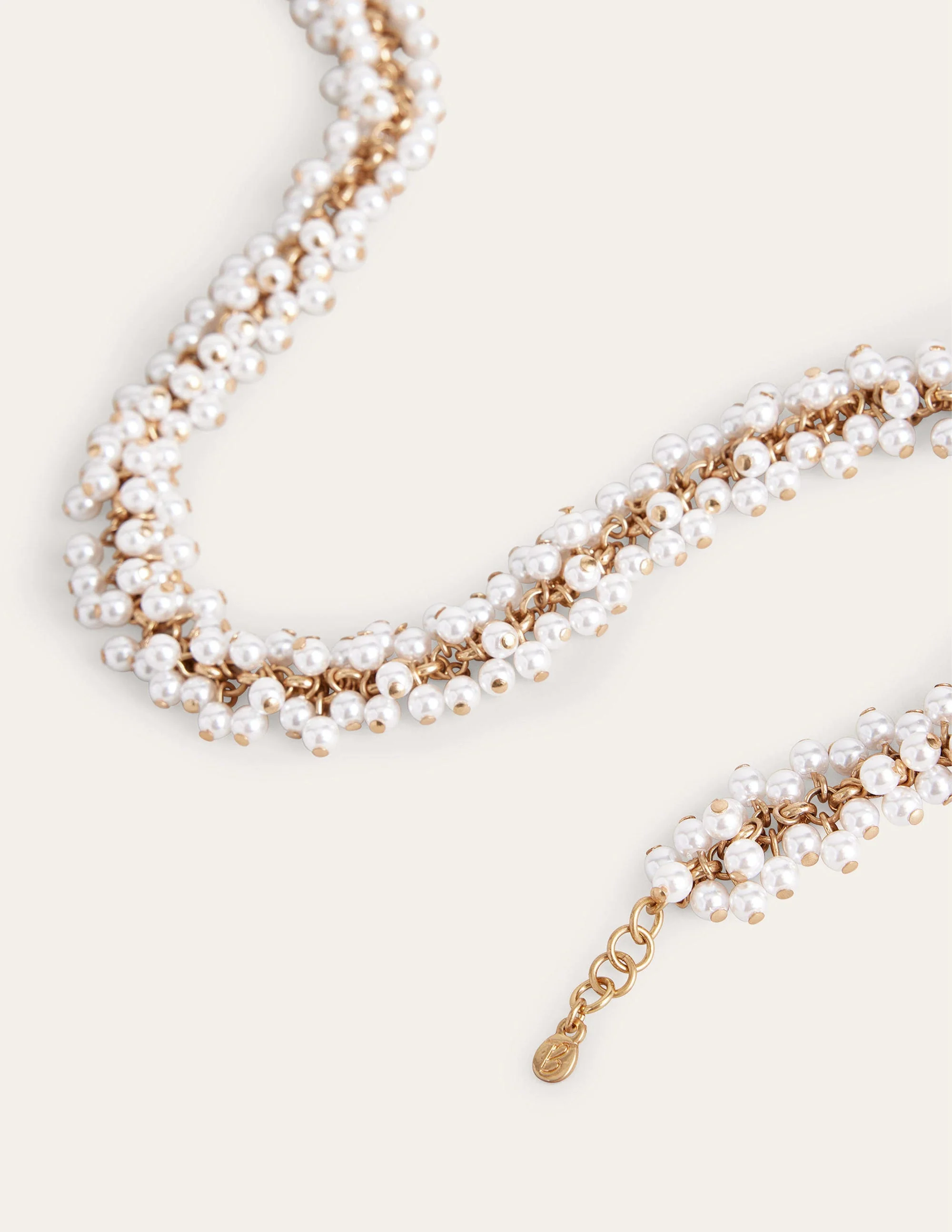 Beaded Necklace-Pearl - Image 3