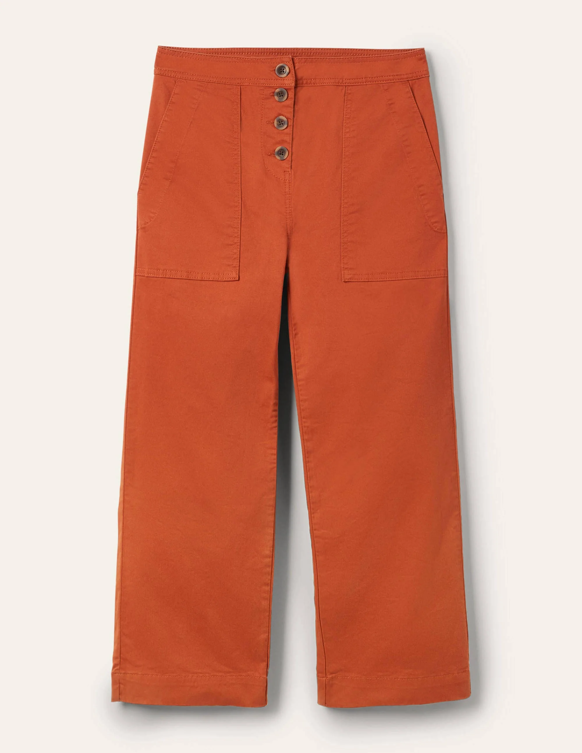 Beaufort Button Fly Pants-Copper Red - Image 6