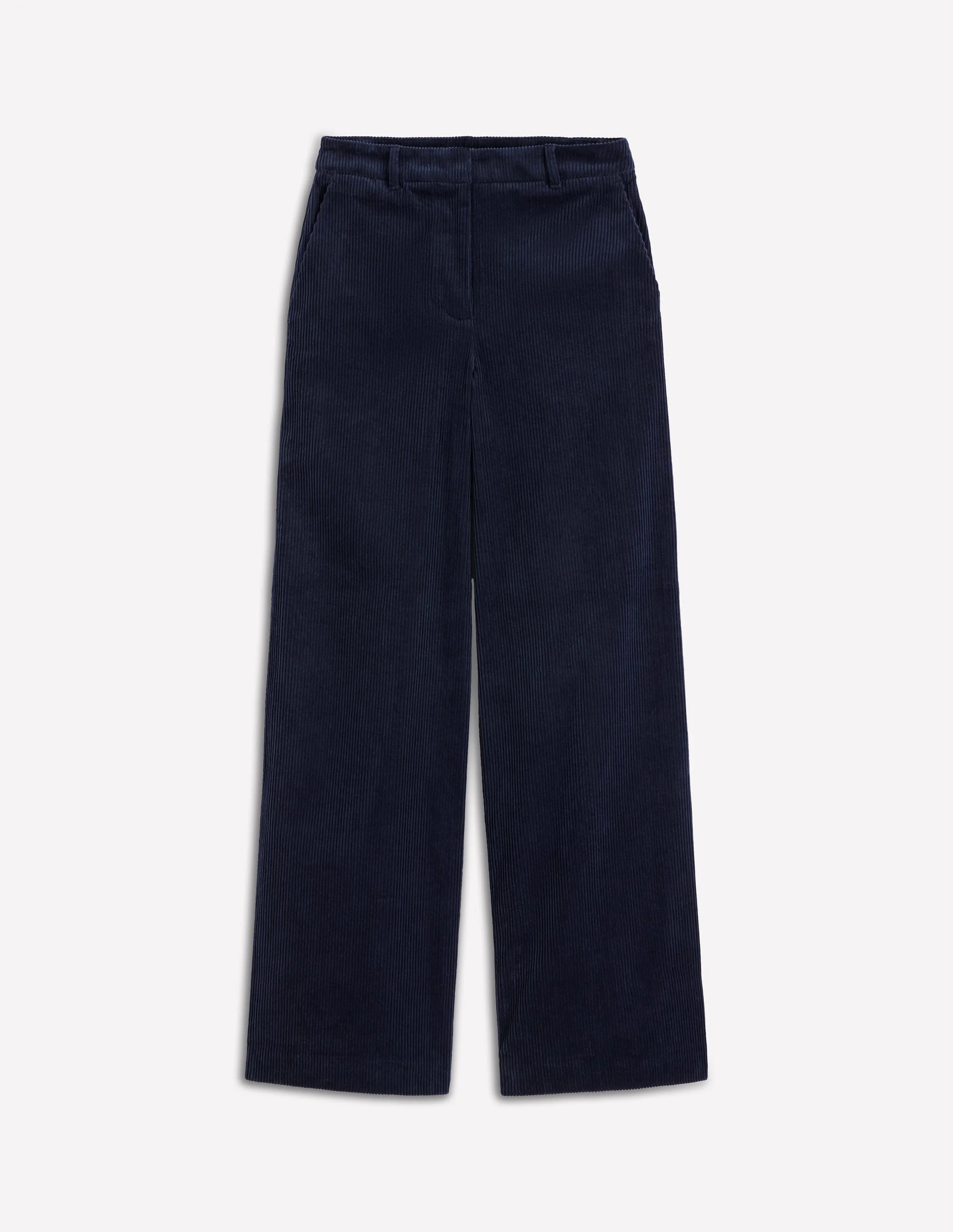 Belgravia Chunky Cord Pants-Navy - Image 6