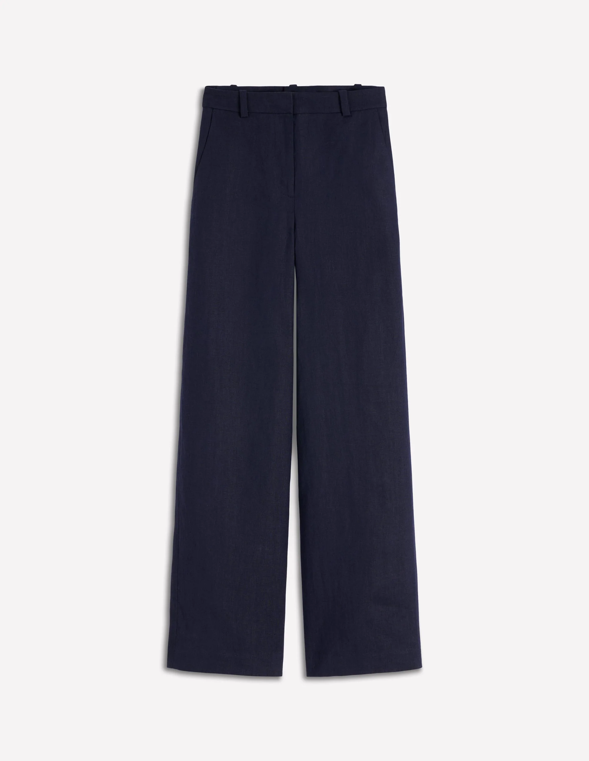 Belgravia Linen Pants-Navy - Image 6