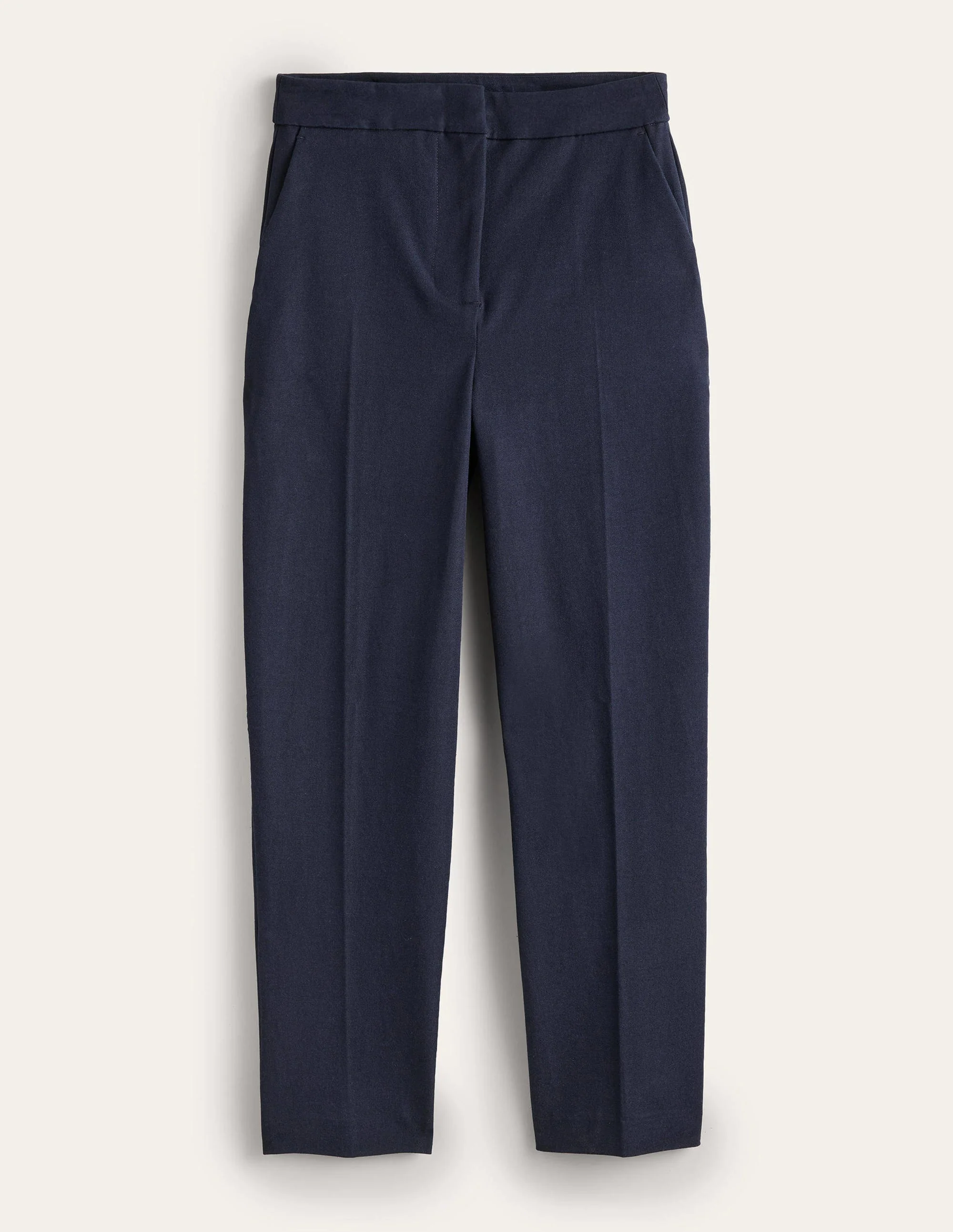 Bi-Stretch Straight Pants-Navy - Image 6