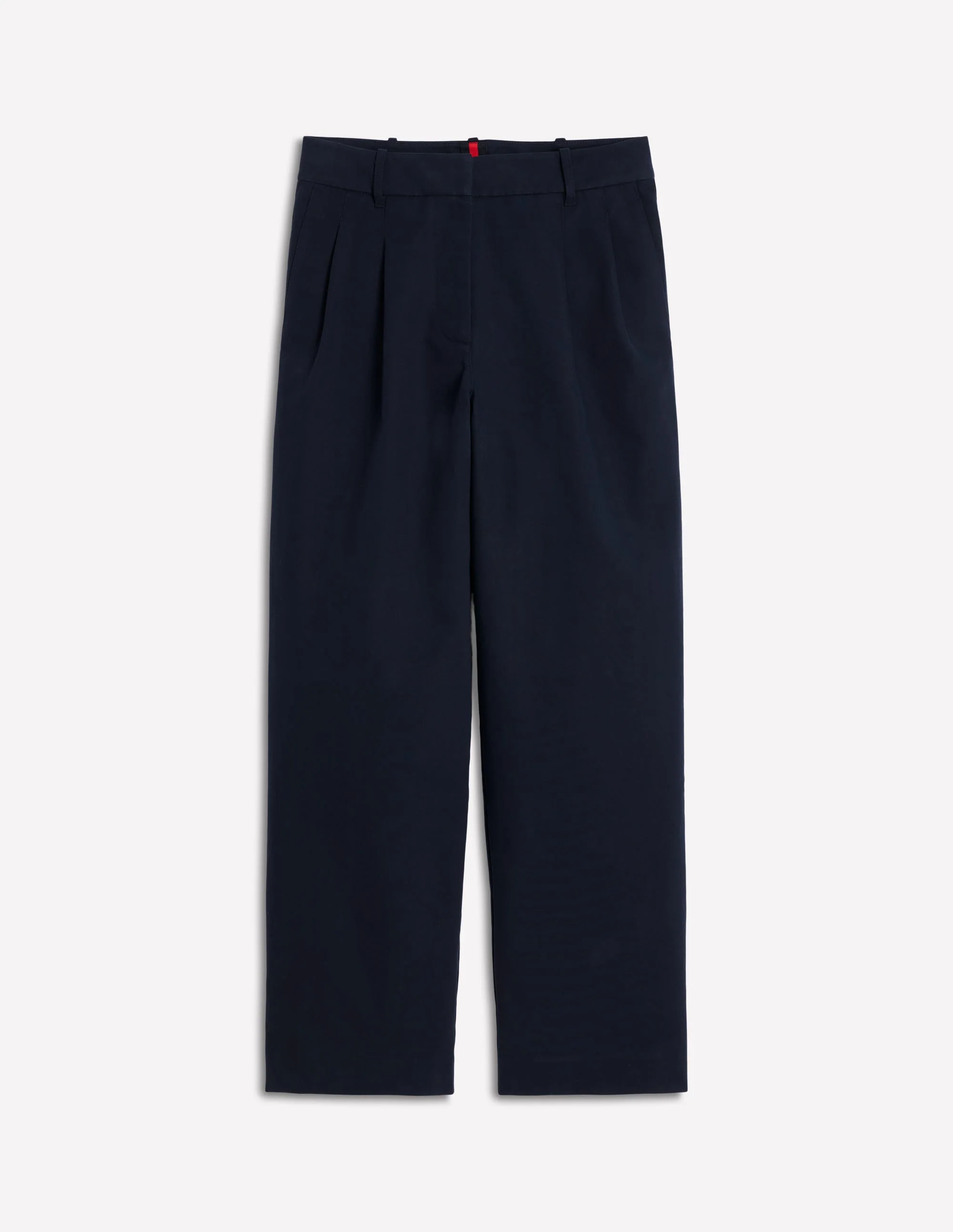 Bloomsbury Cotton Pants-NAVY - Image 6