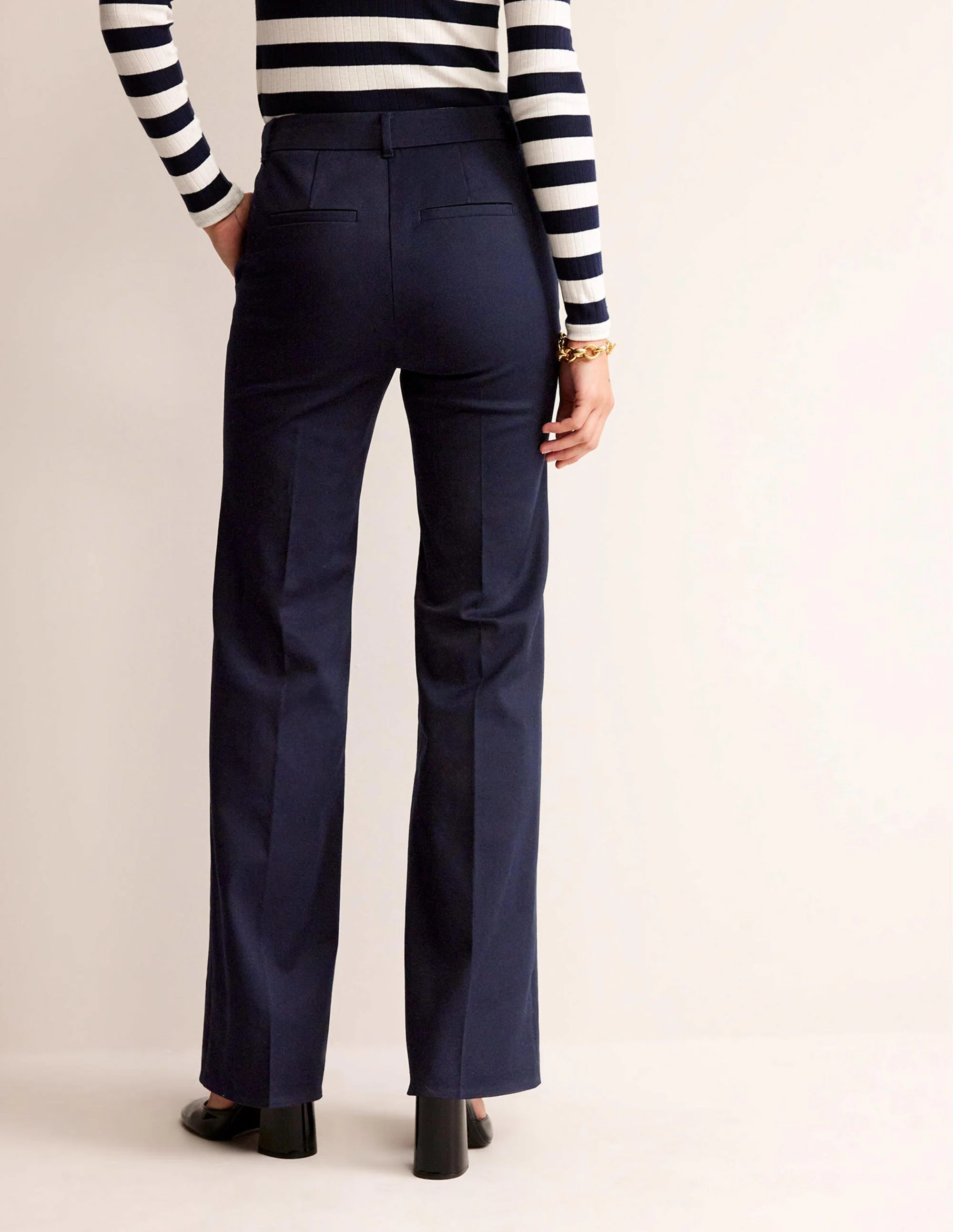 Brompton Bi-stretch Pants-Navy - Image 3