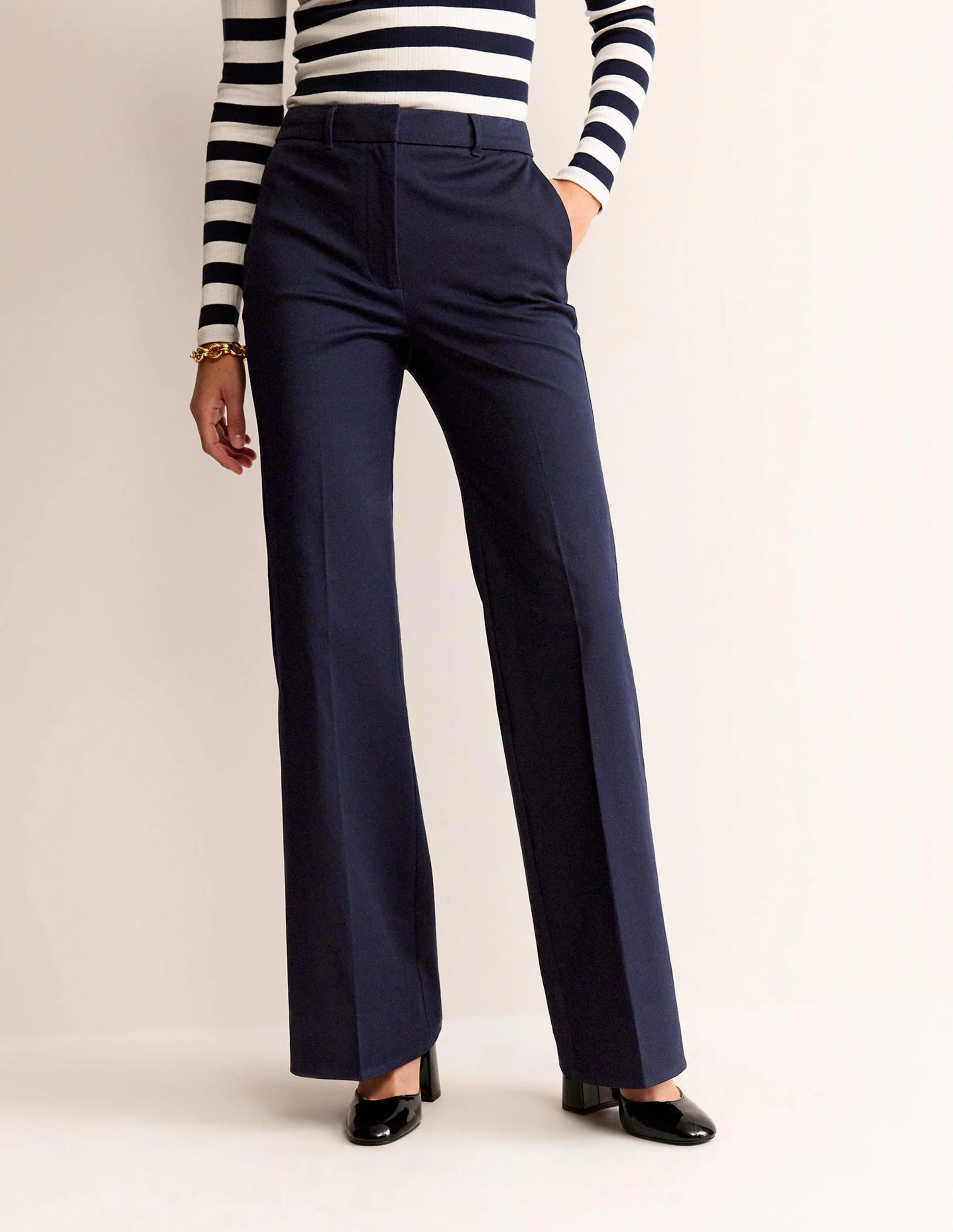 Brompton Bi-stretch Pants-Navy - Image 4