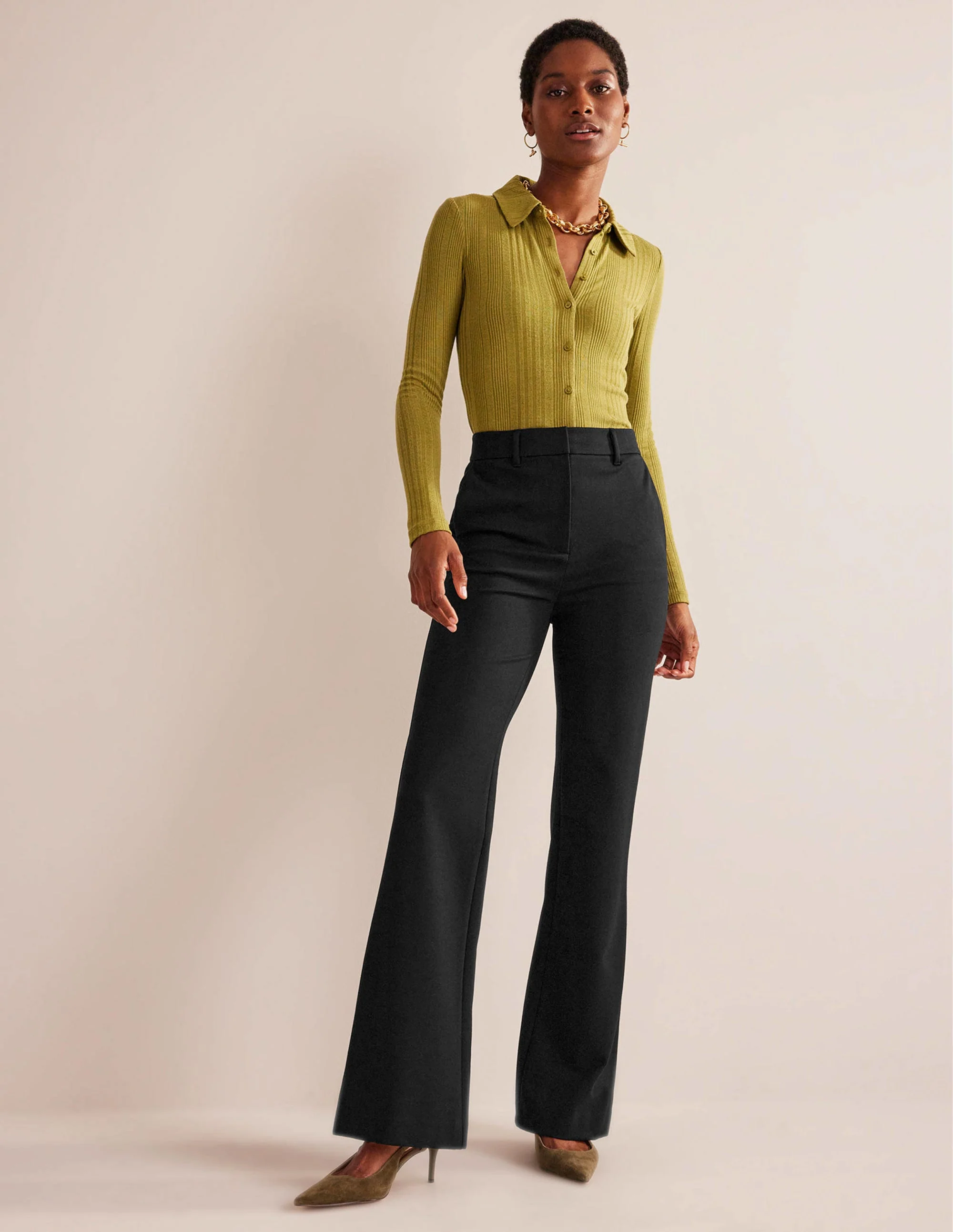 Brompton Jersey Pants-Black