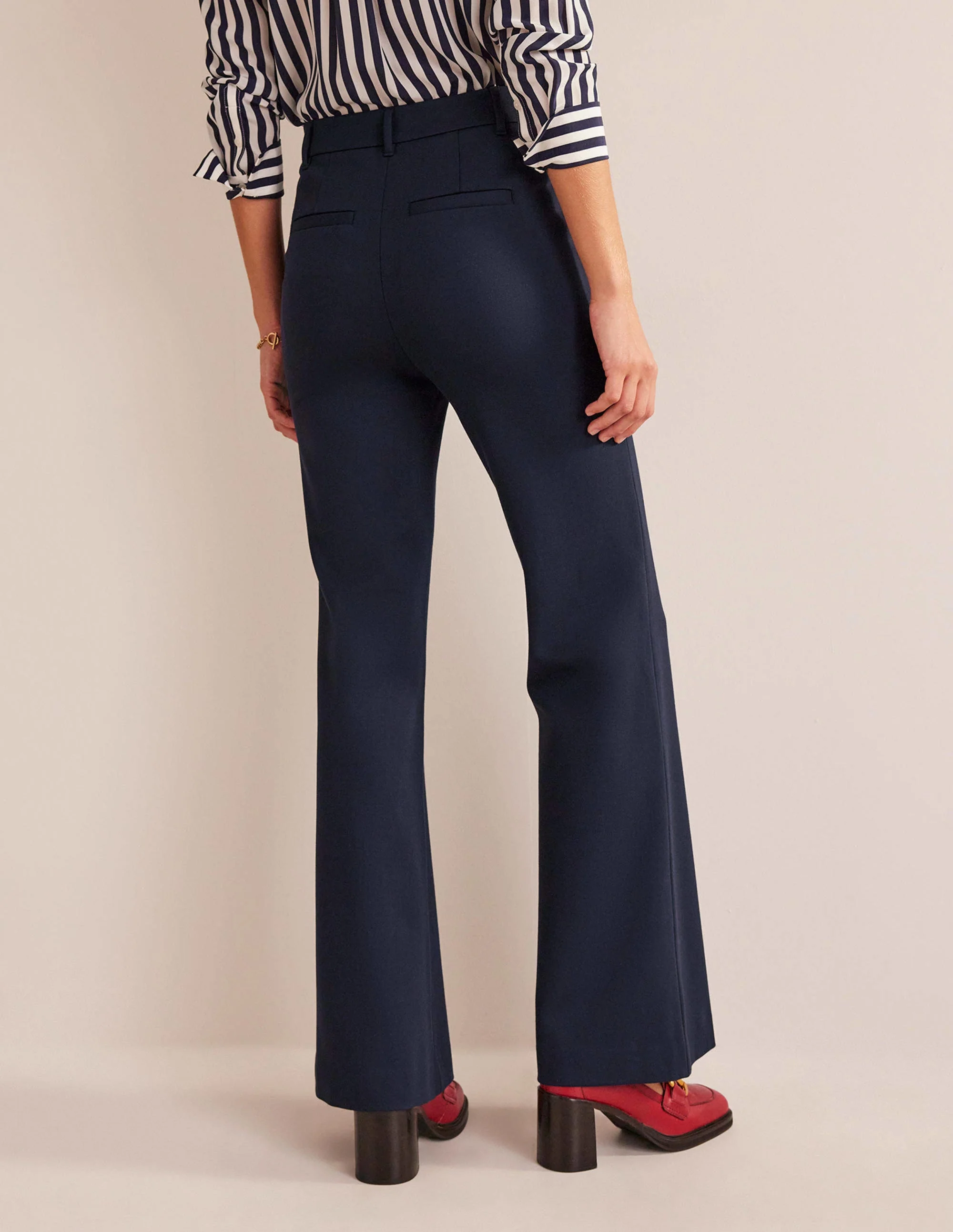Brompton Jersey Pants-Navy - Image 3