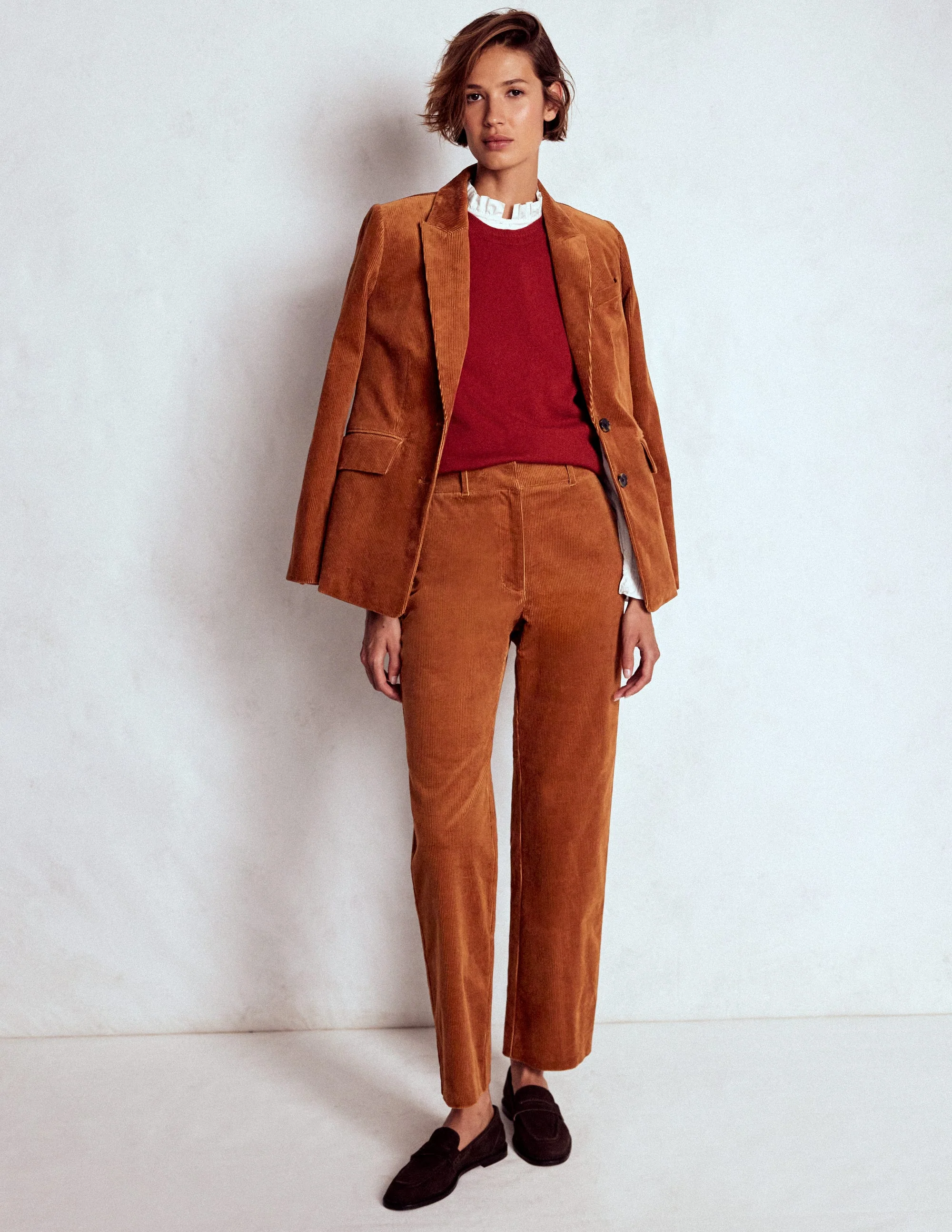 Canonbury Cord Pants-Ginger