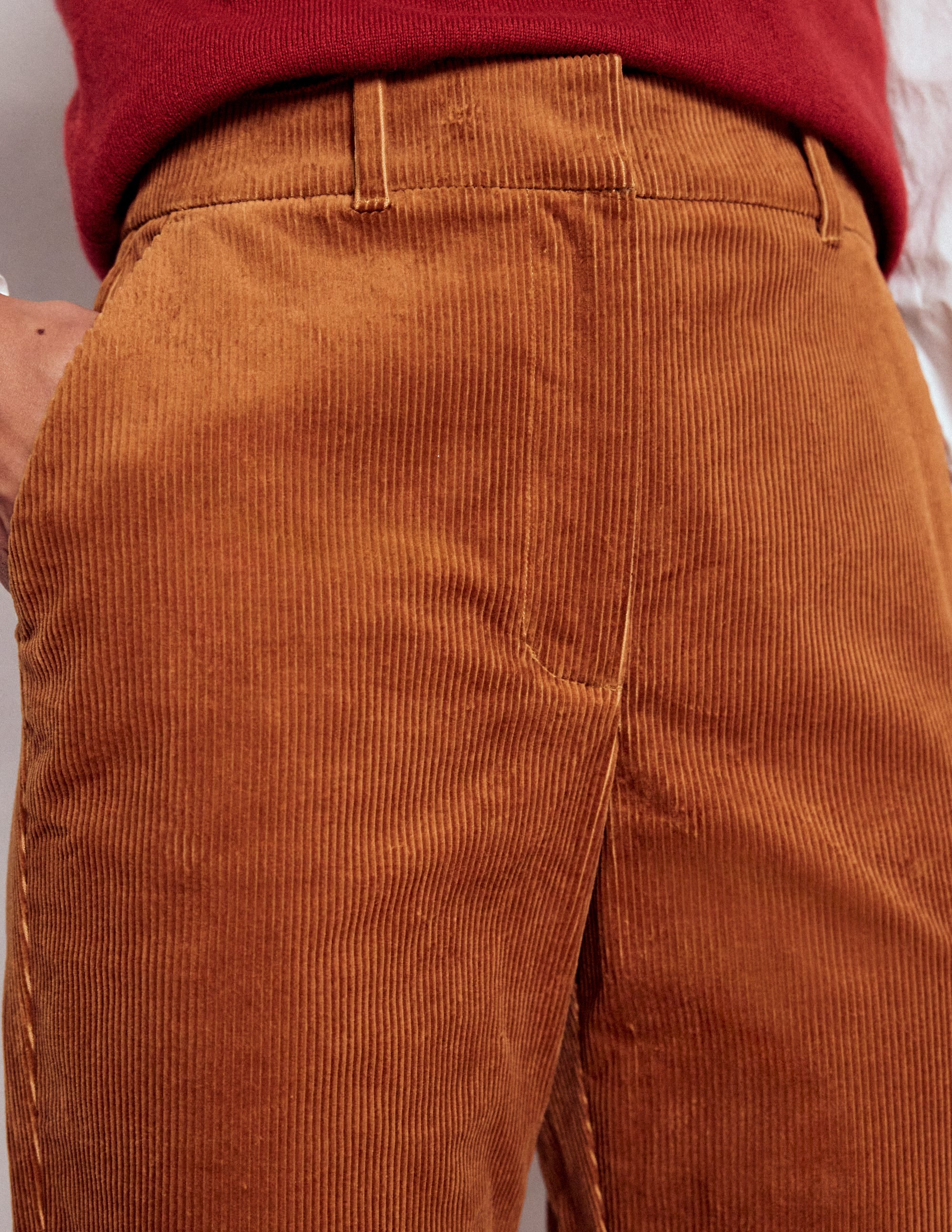 Canonbury Cord Pants-Ginger - Image 2
