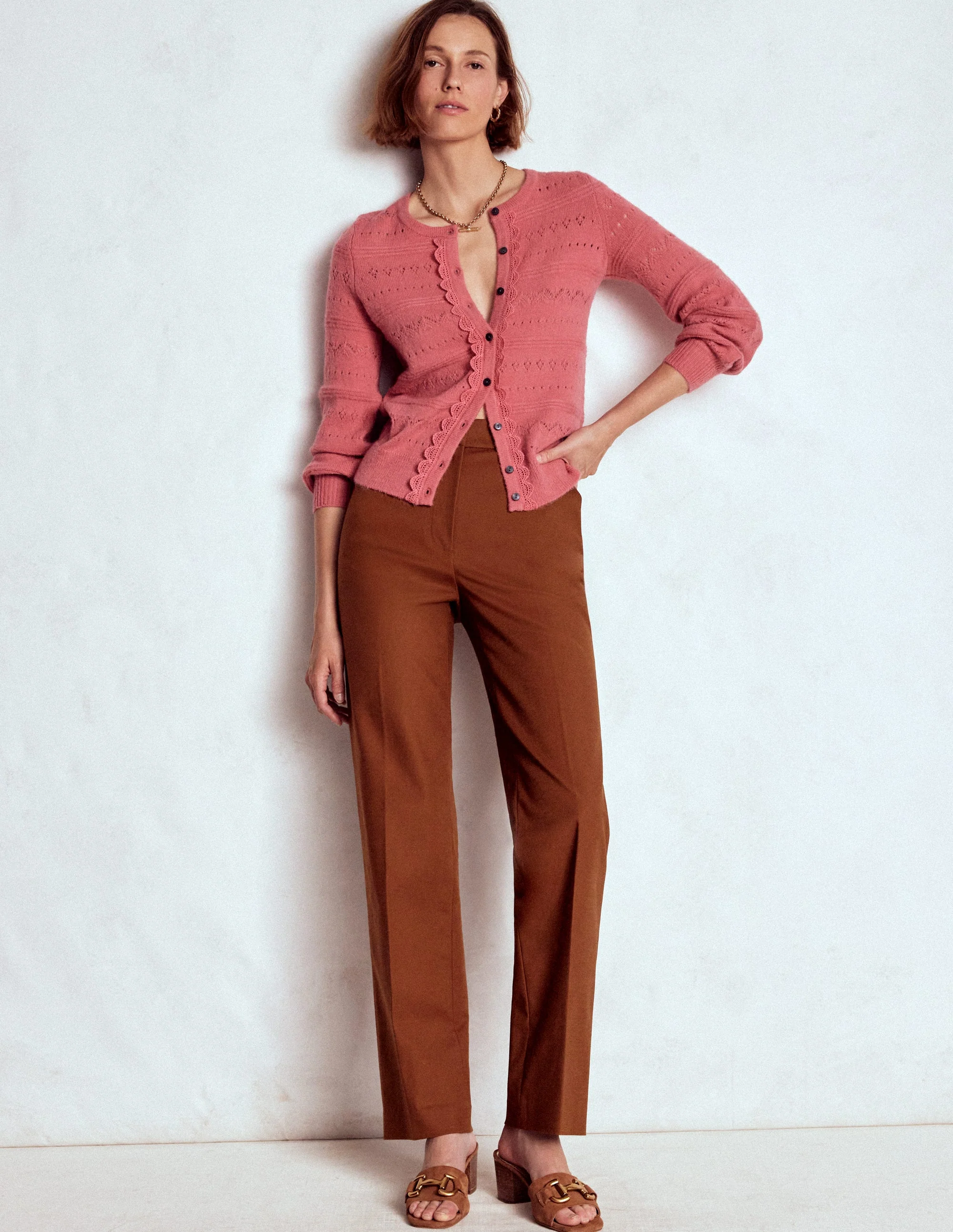 Canonbury Pants-Russet