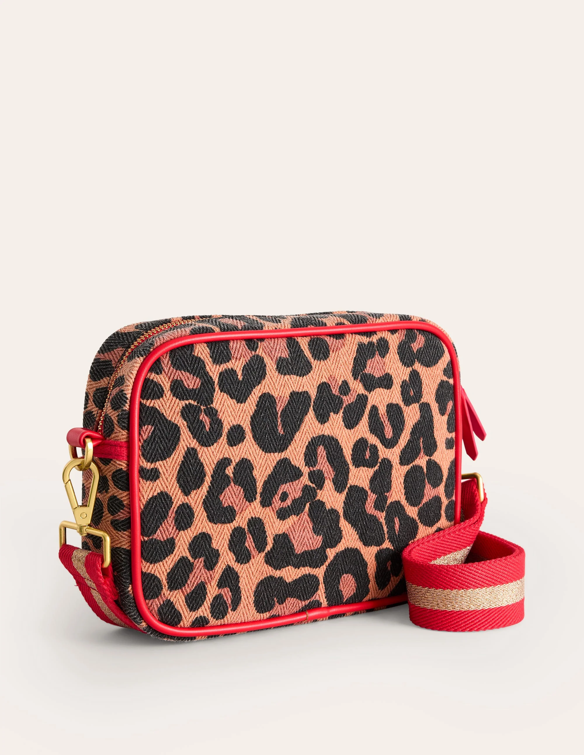 Canvas Cross-body Bag-Animal - Image 3