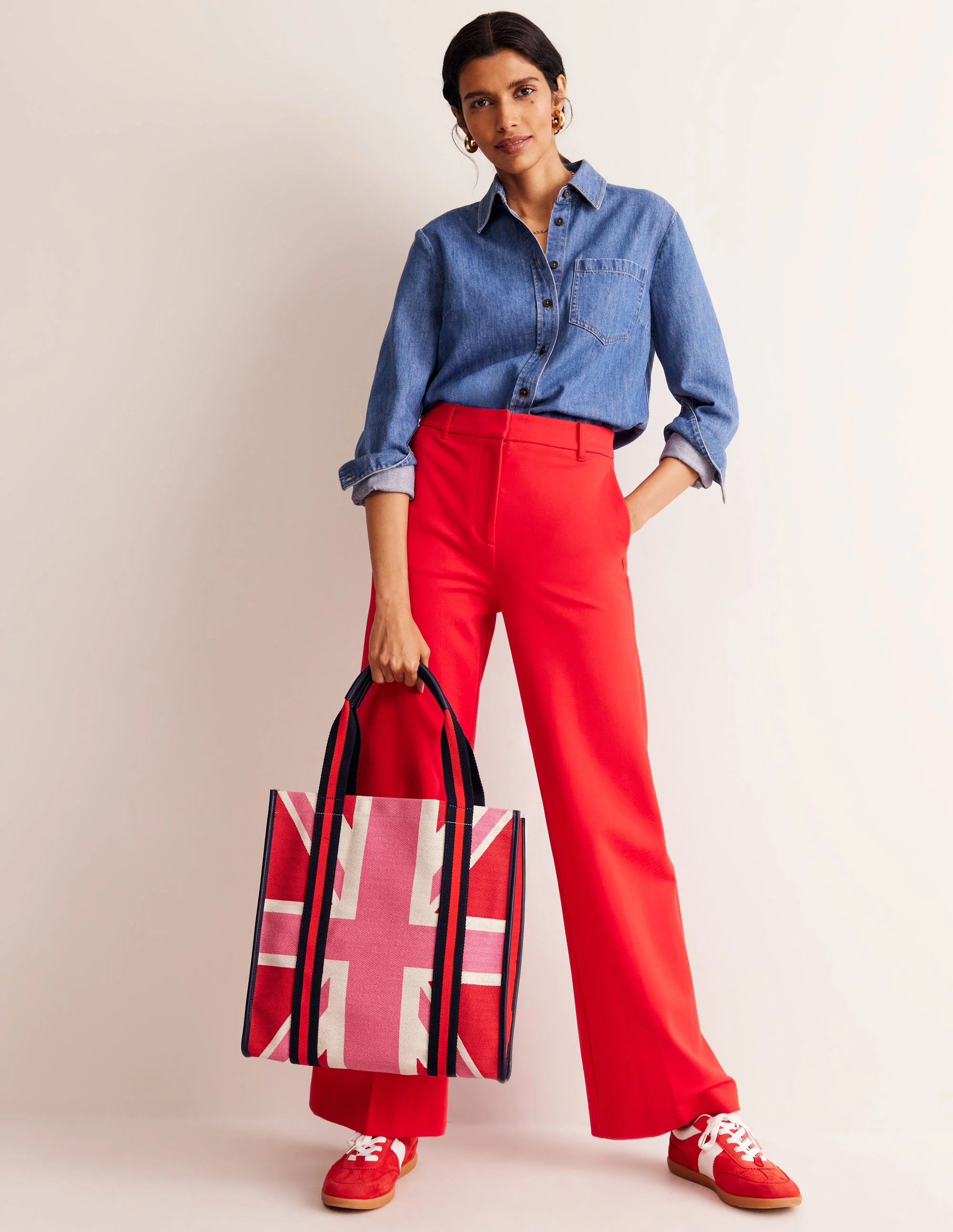 Canvas Tote Bag-Union Jack