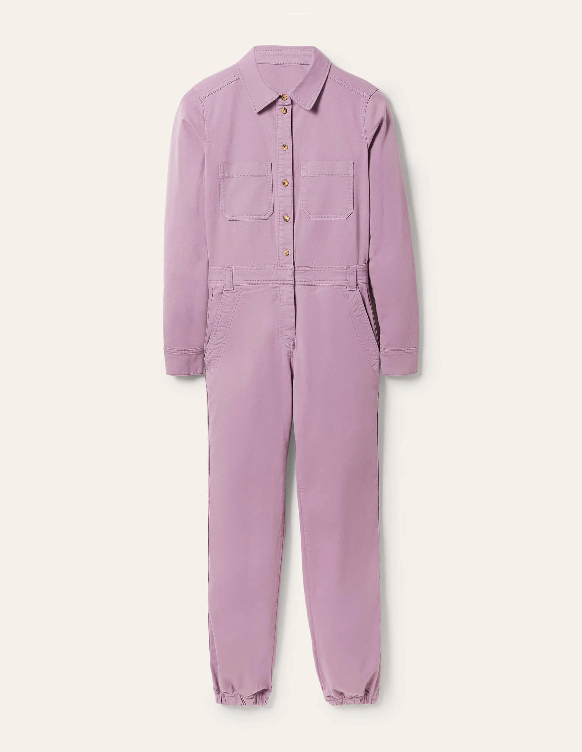 Carly Cotton Jumpsuit-Gray Ridge - Image 5