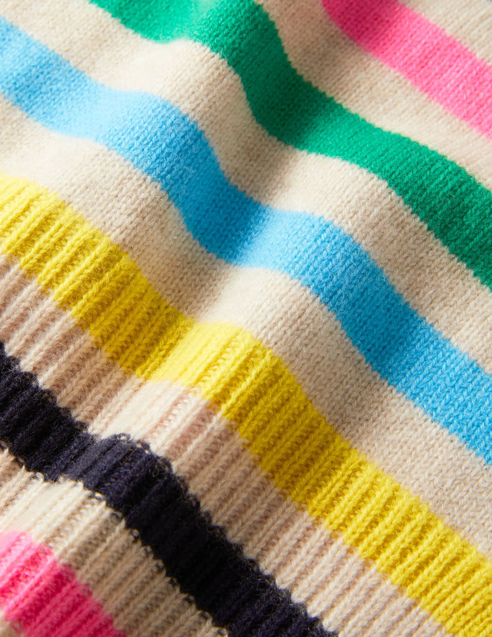 Cashmere Scarf-Multi Stripe - Image 2