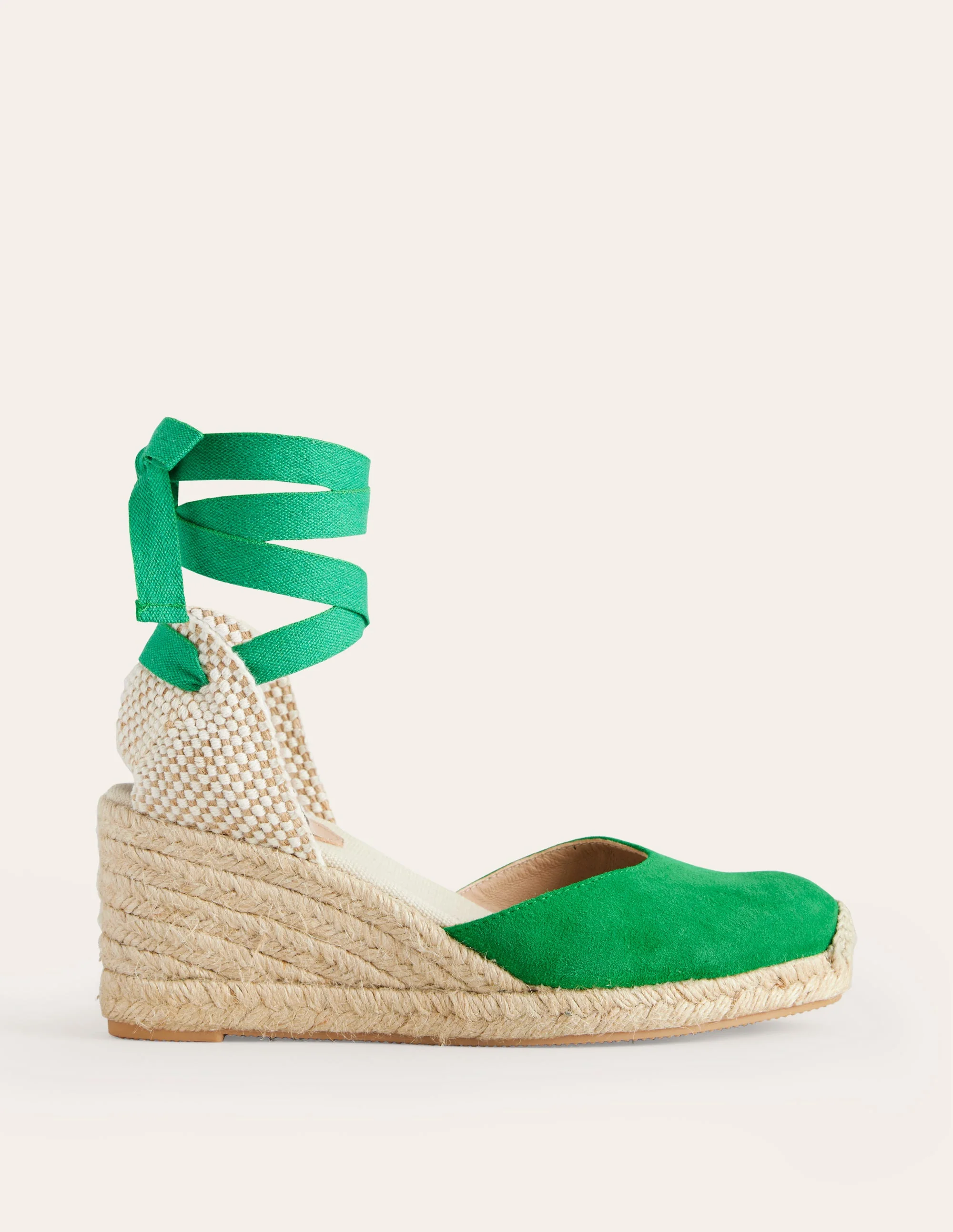 Cassie Espadrille Wedge-Sapling Green - Image 2