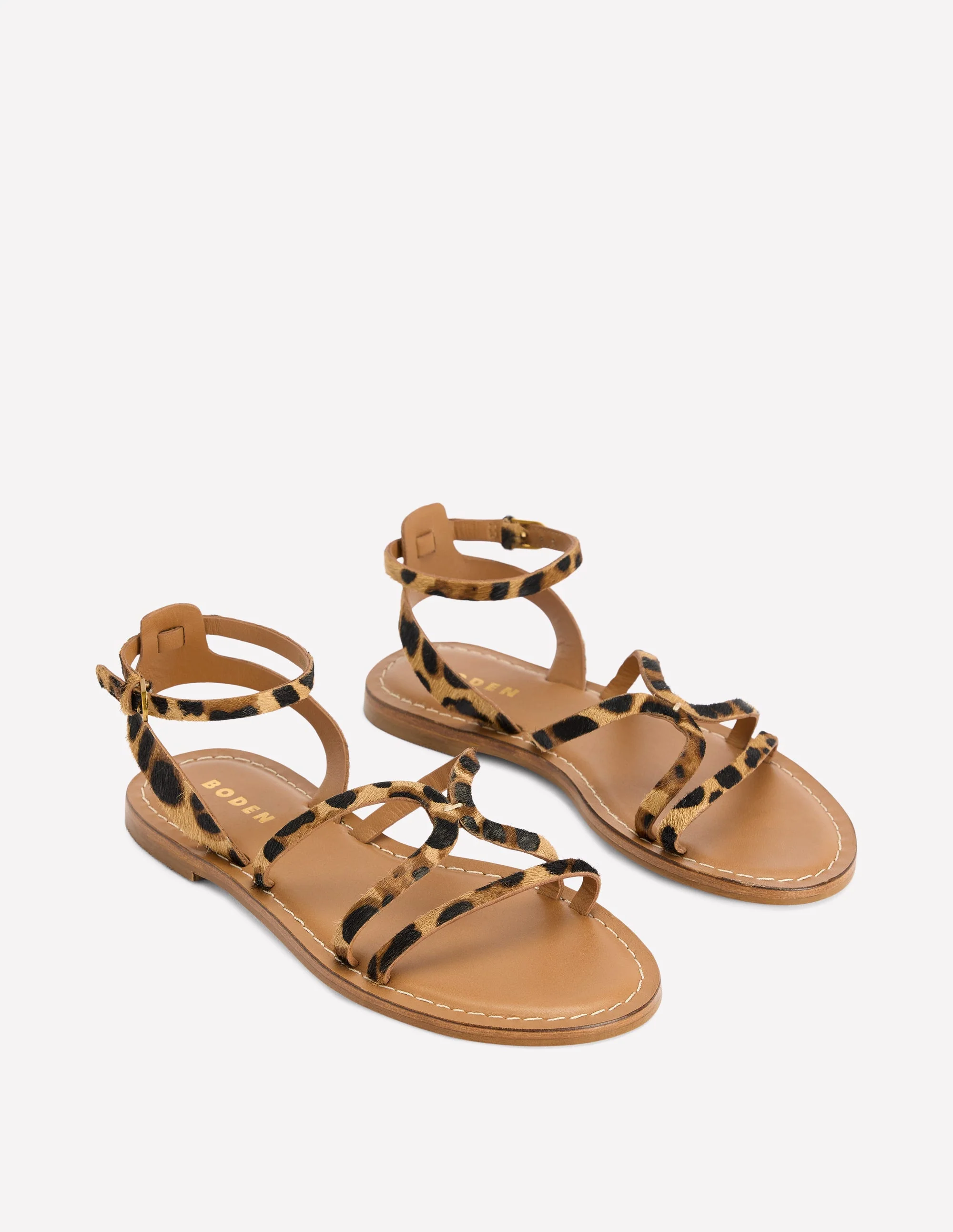 Casual Flat Sandal-Leopard - Image 3