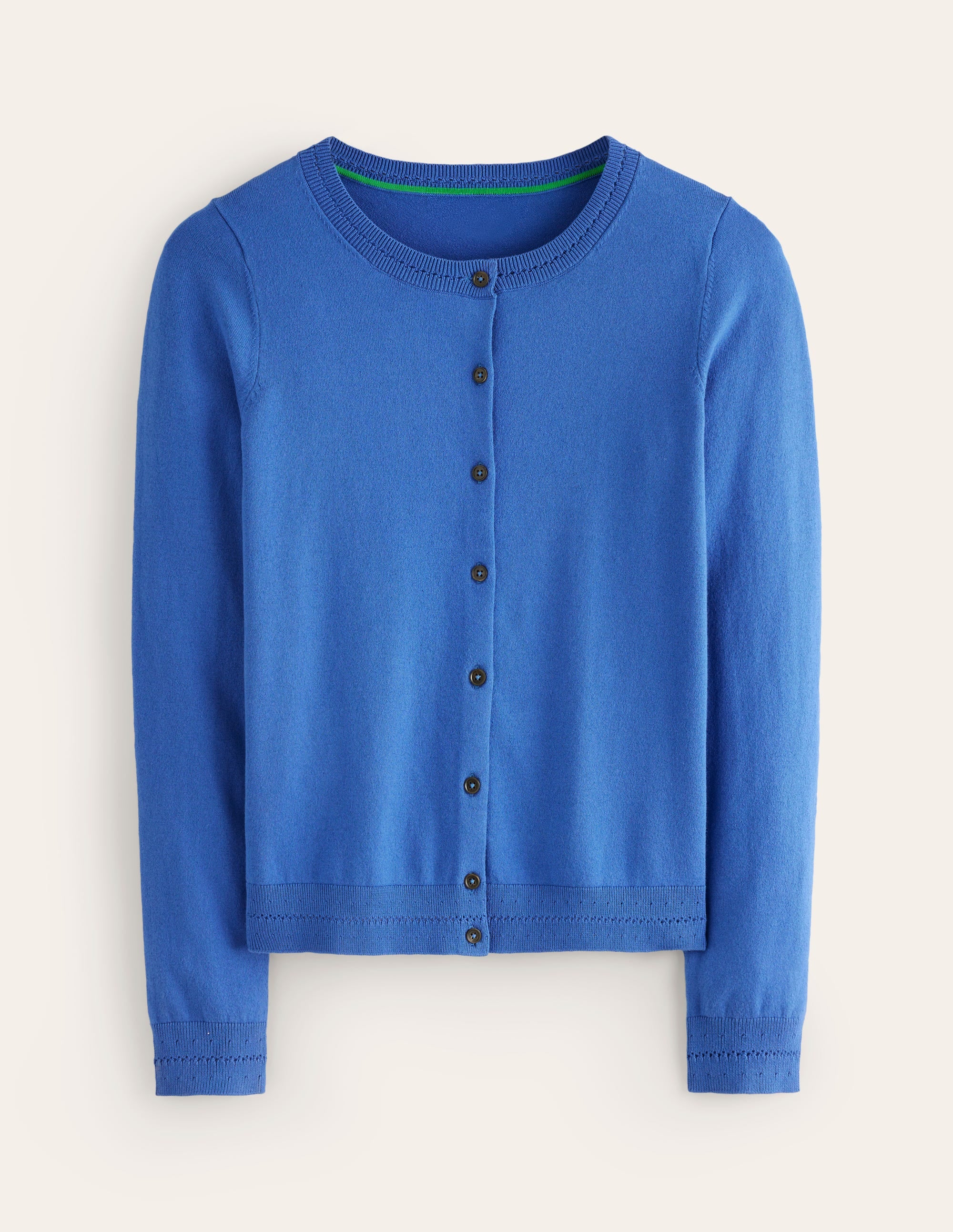 Catriona Cotton Cardigan-Blue Jay - Image 5