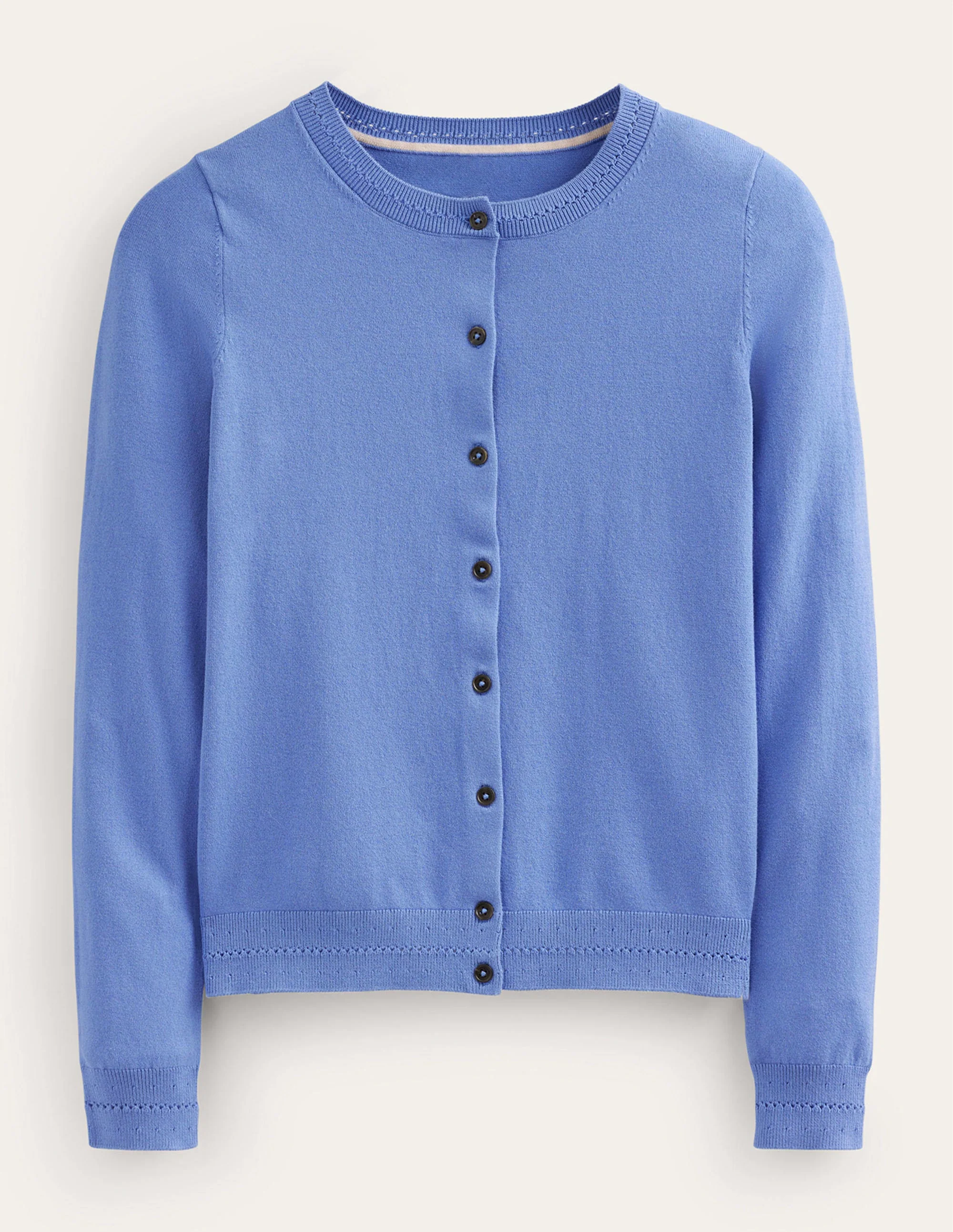 Catriona Cotton Cardigan-Marina - Image 5