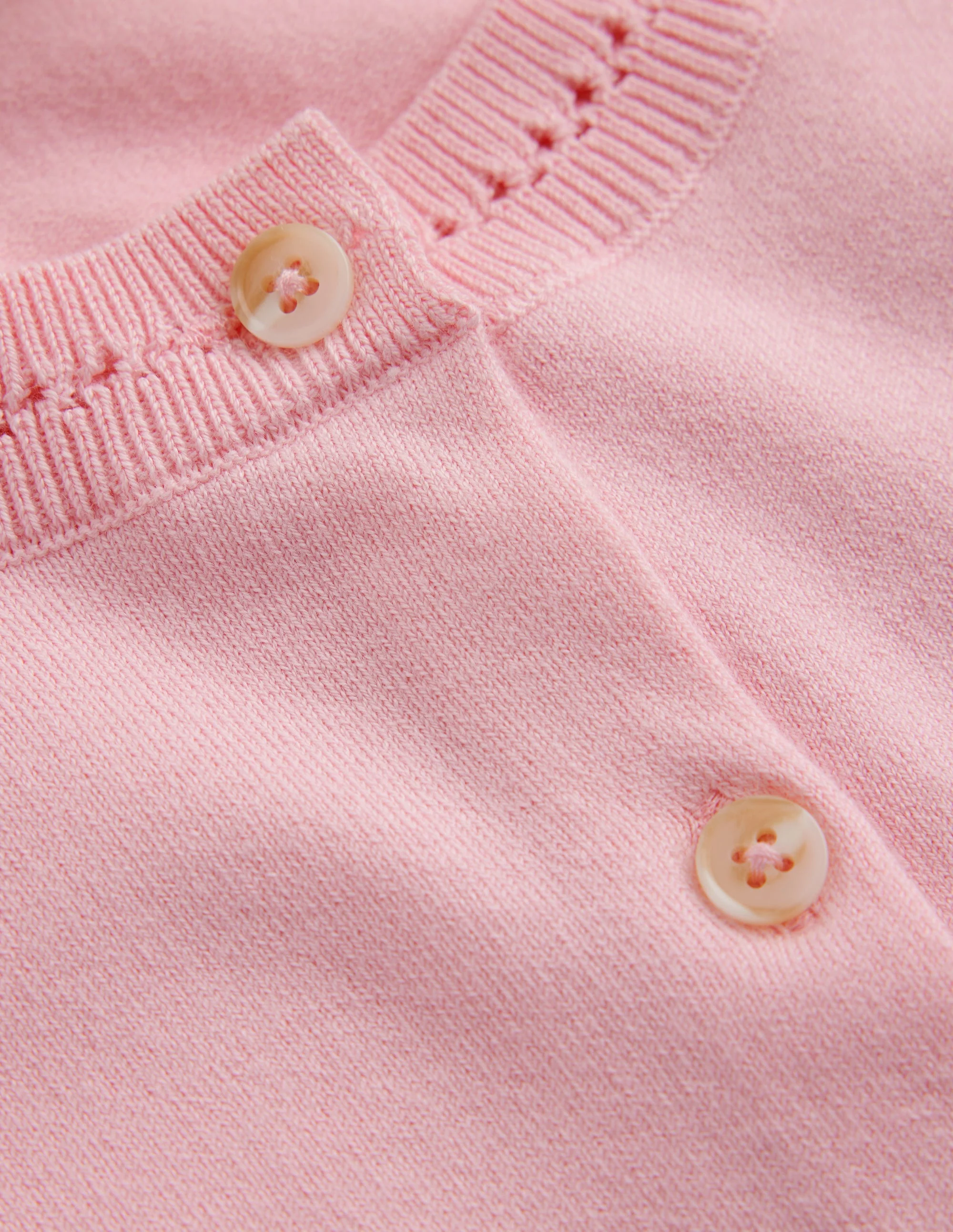 Catriona Cotton Cardigan-Orchid Pink - Image 6