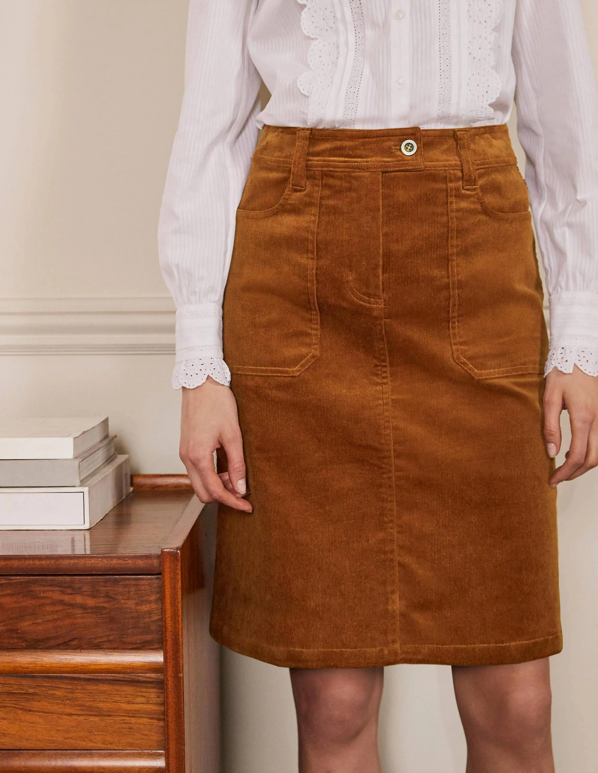 Cavendish Skirt-Ginger - Image 3