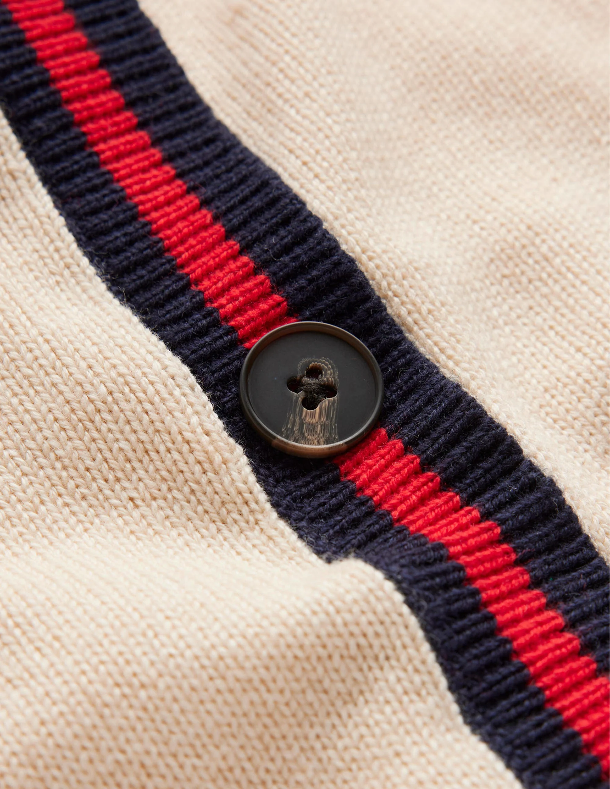 Cecily Button Back Sweater-Warm Ivory, Brand Stripe - Image 6