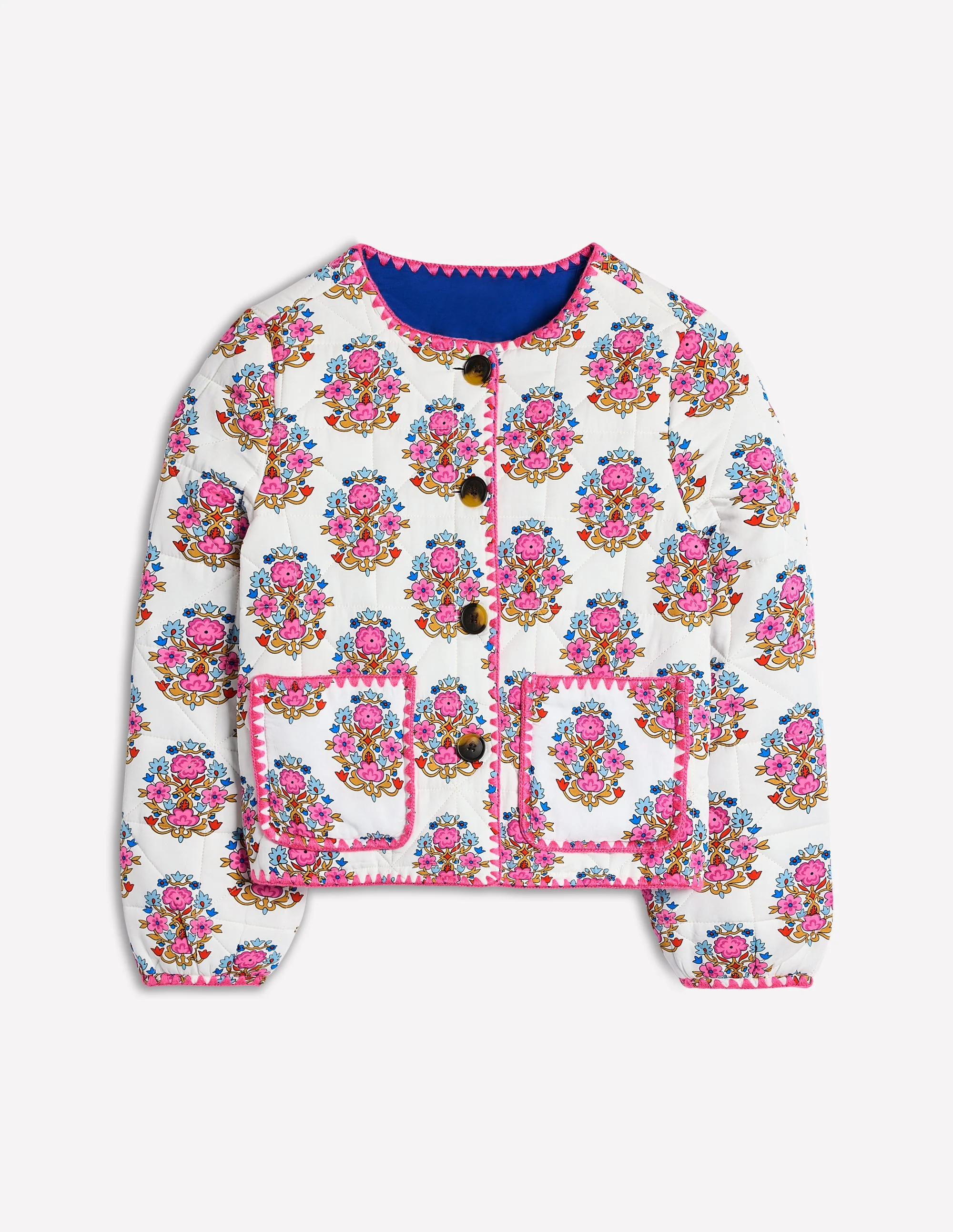 Chelsea Quilted Jacket-Wildflower Stamp - Image 8