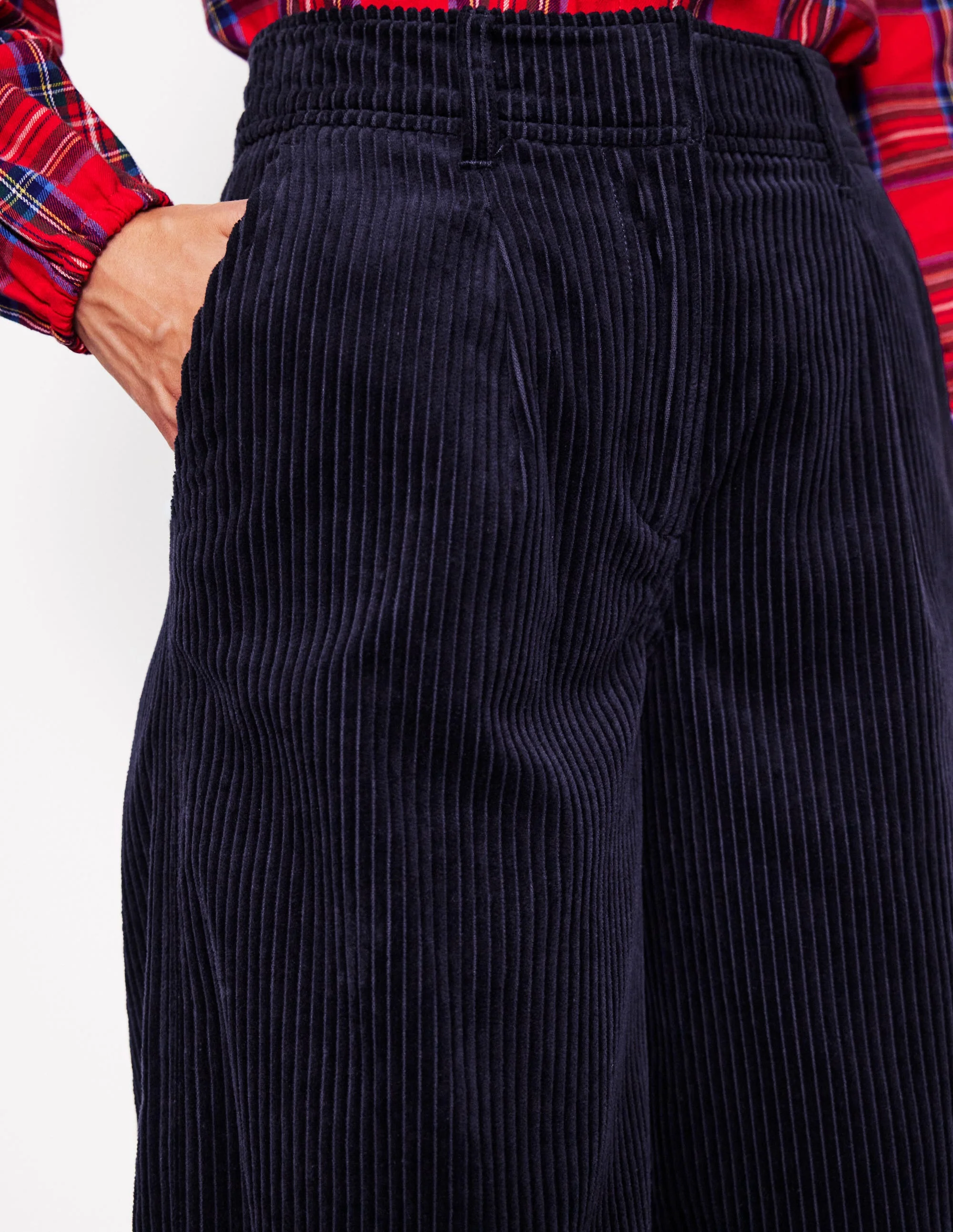 Chiswick Cord Pants-Navy - Image 3