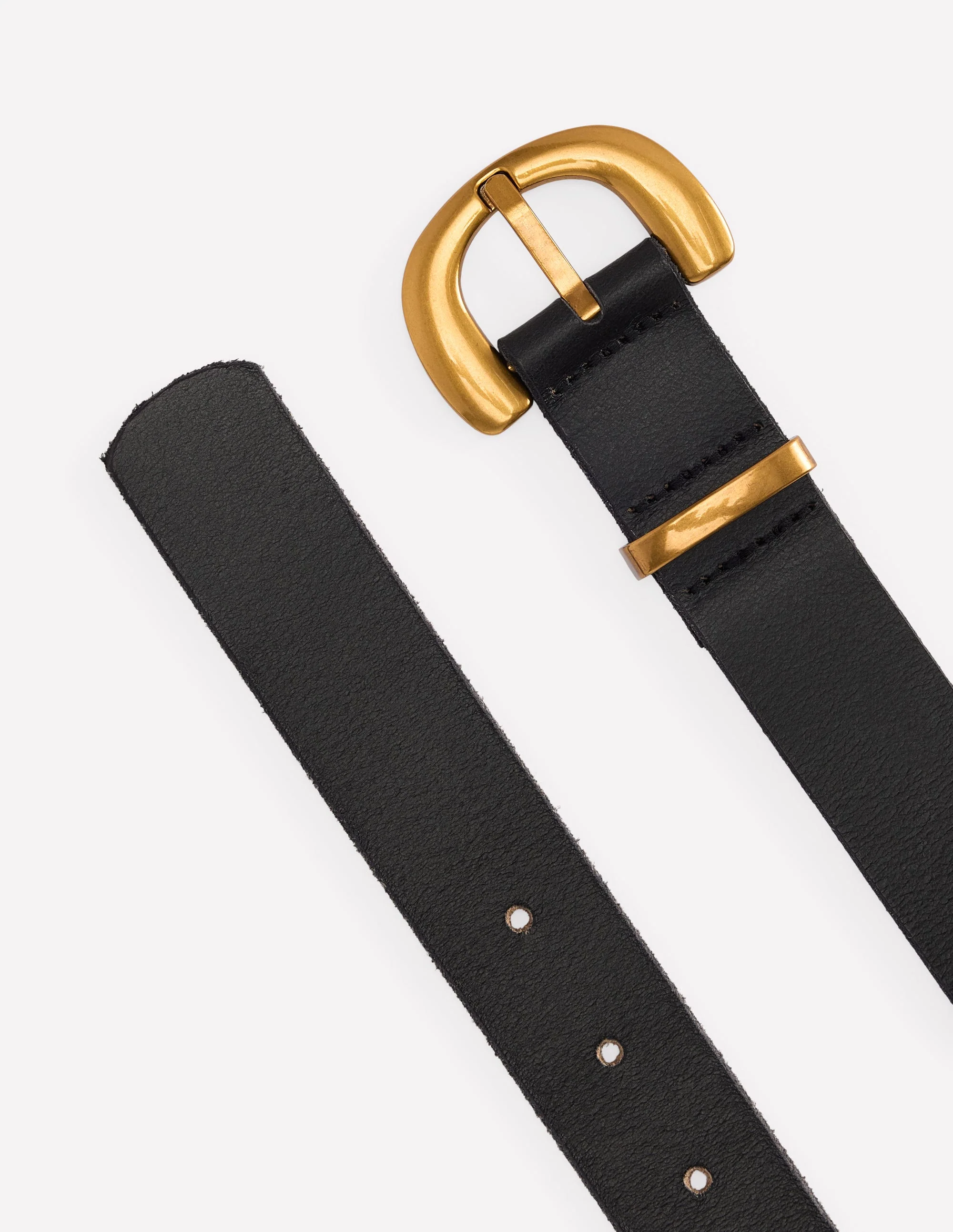 Chunky Buckle Belt-Black - Image 3