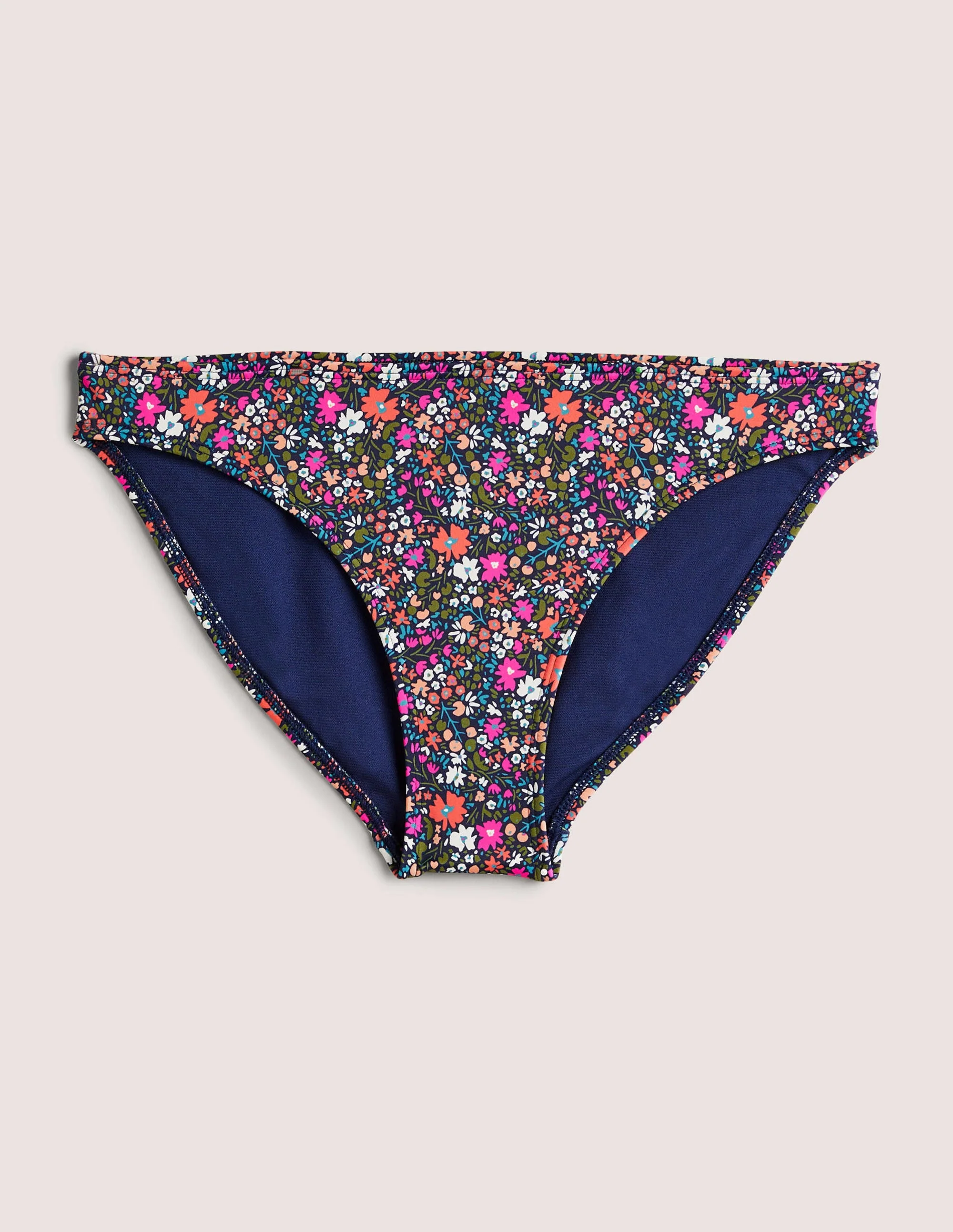 Classic Bikini Bottoms-French Navy, Abstract Ditsy - Image 6