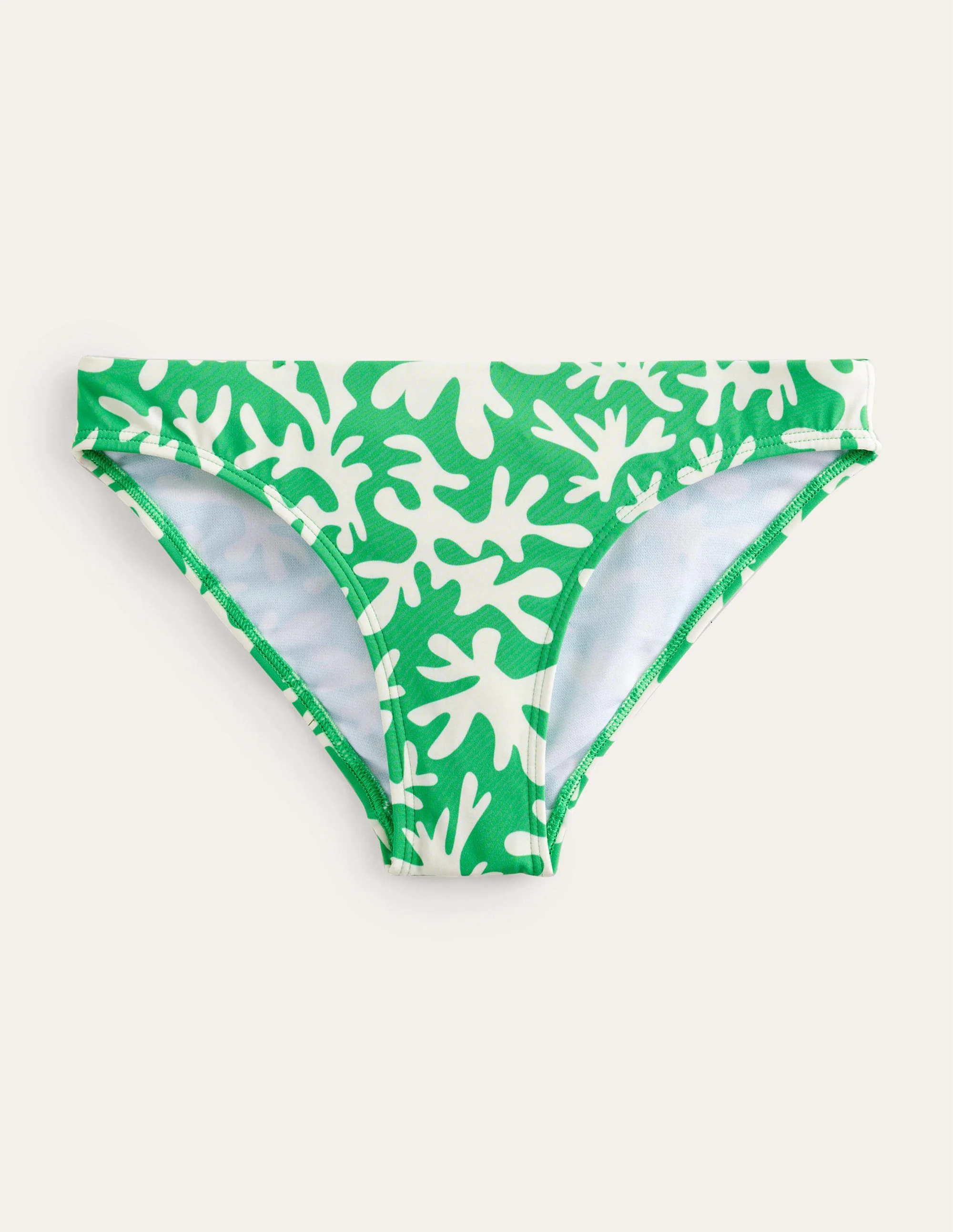 Classic Bikini Bottoms-Green, Abstract Foliage - Image 5