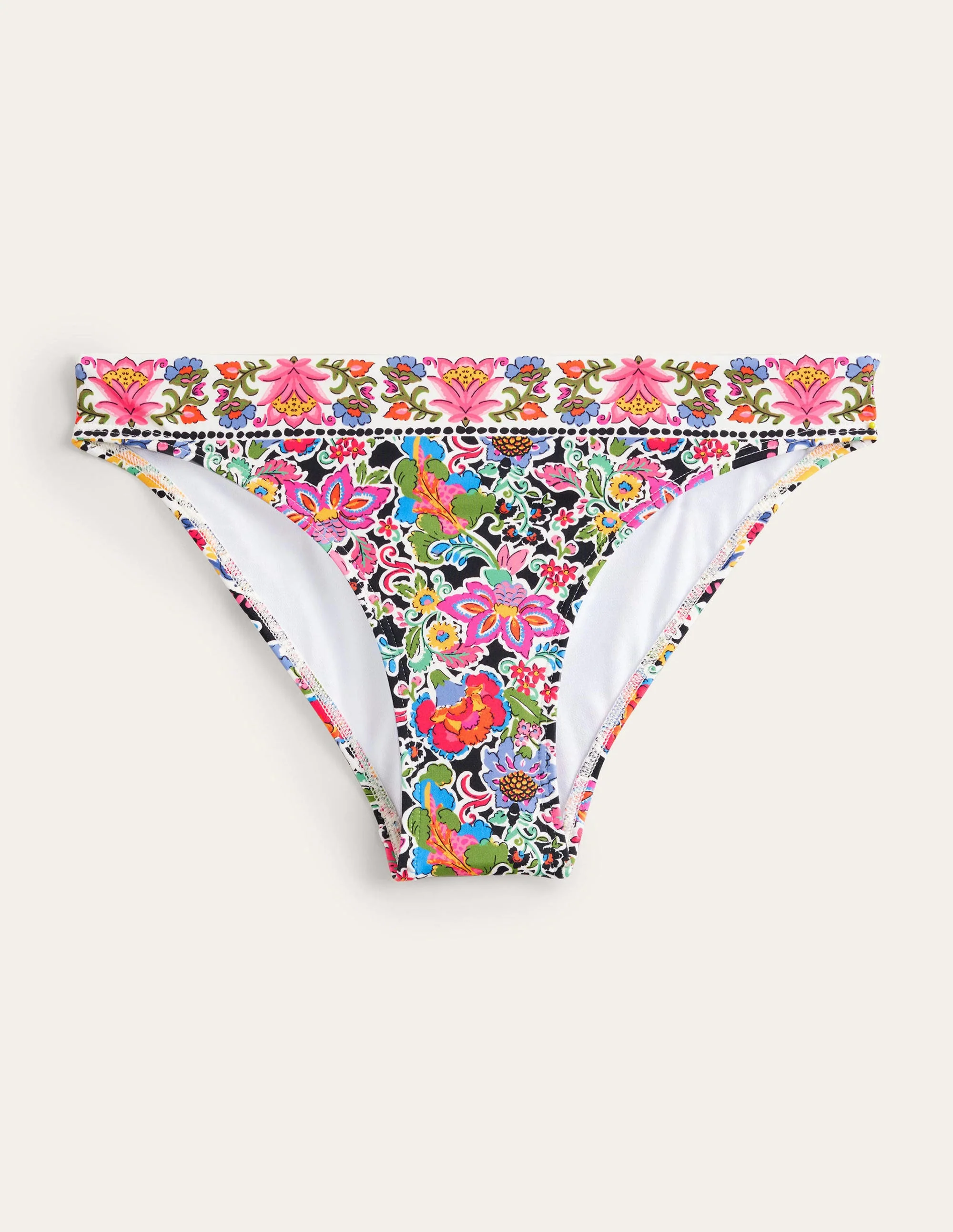 Classic Bikini Bottoms-Multi, Carnation Garden - Image 5