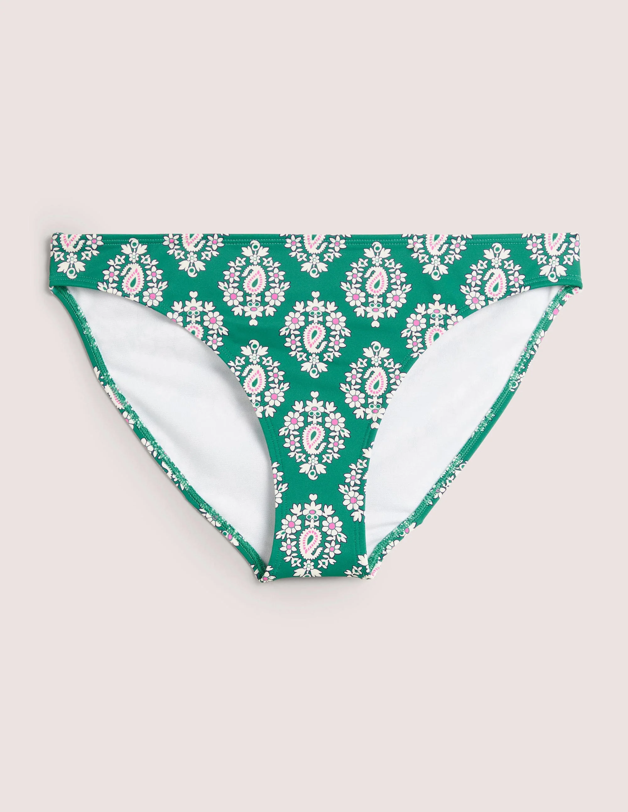 Classic Bikini Bottoms-Shady Glade, Opulent Paisley - Image 6