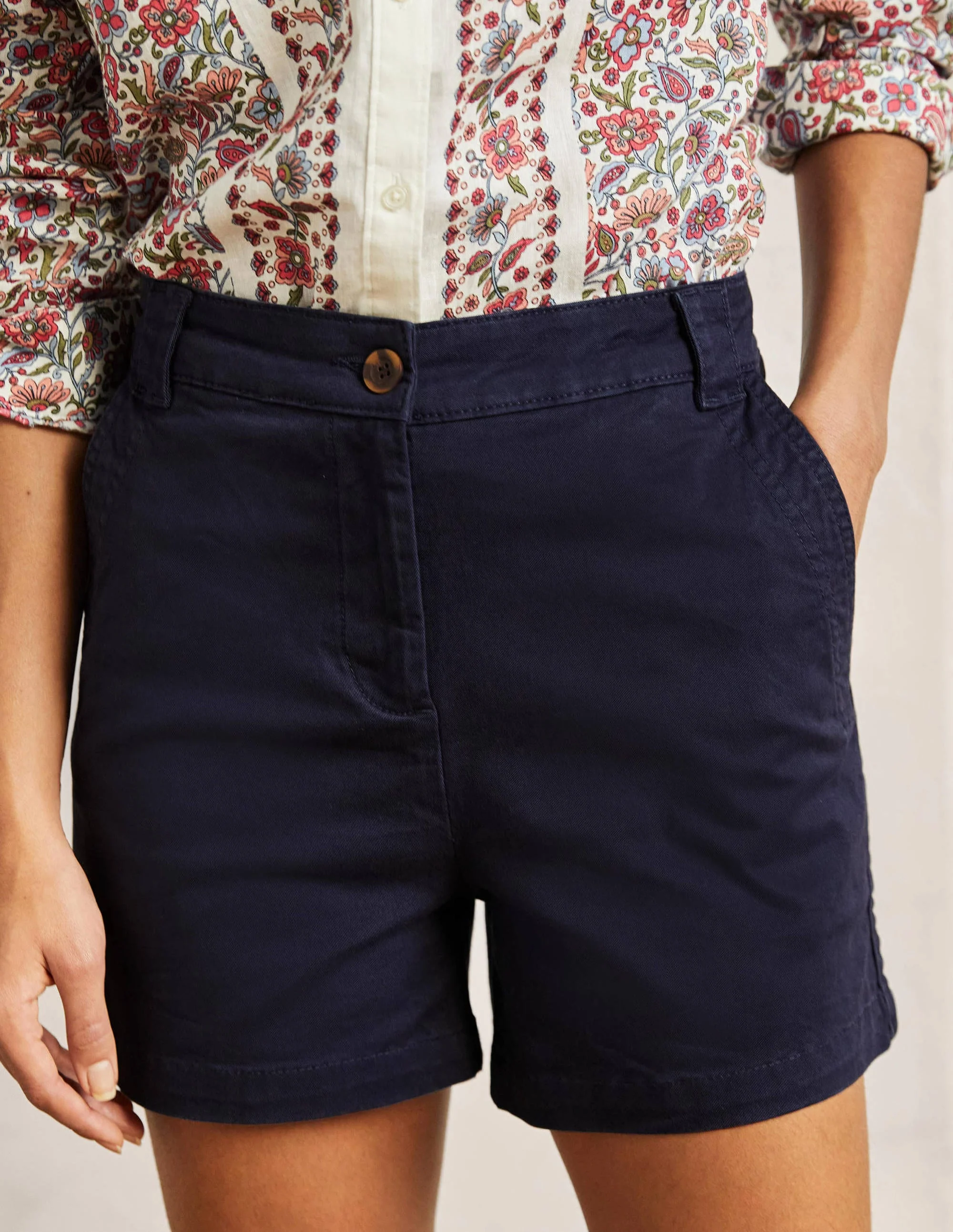 Classic Chino Shorts-Navy - Image 4