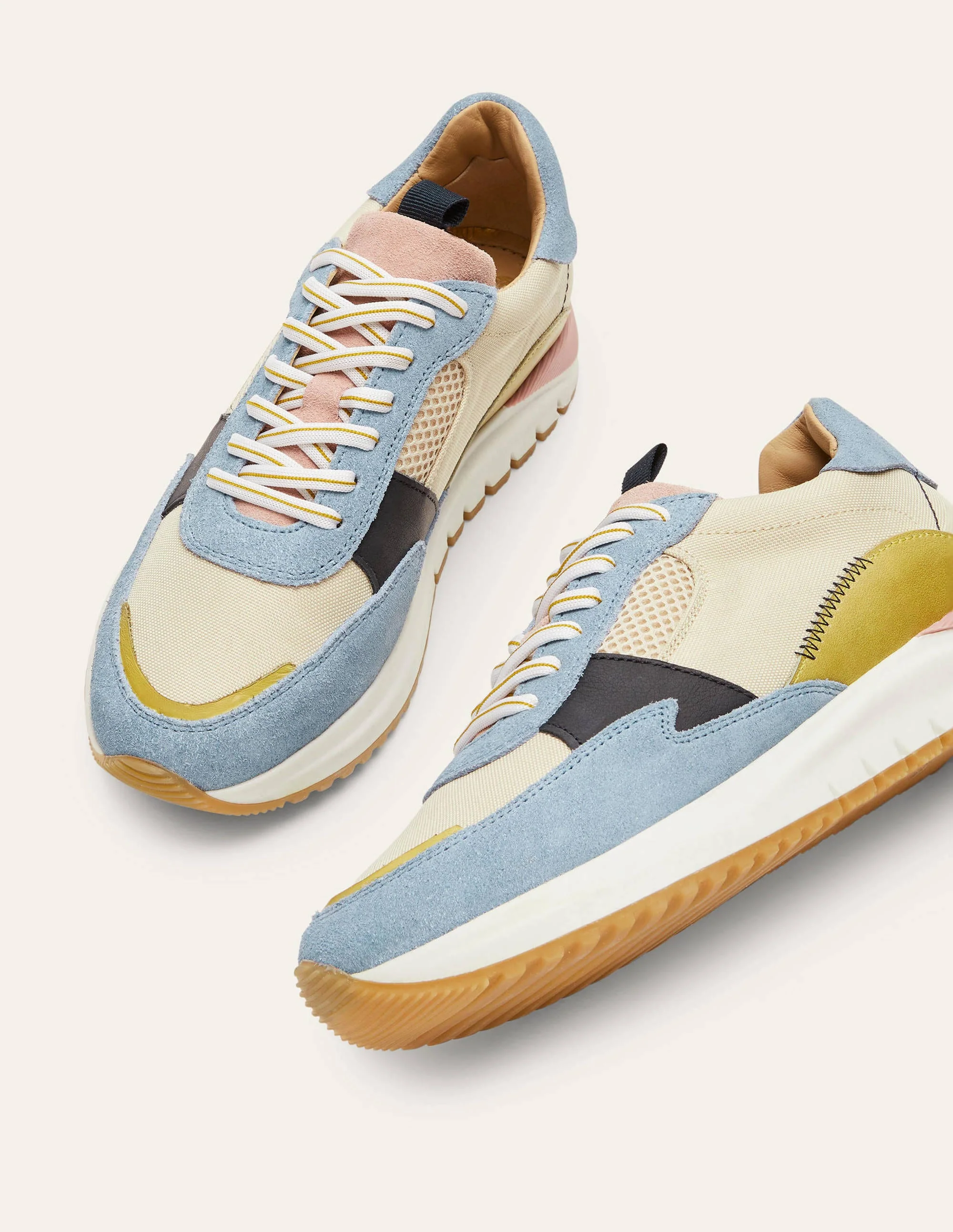 Colourblock Sneakers-Dawn Sky - Image 3